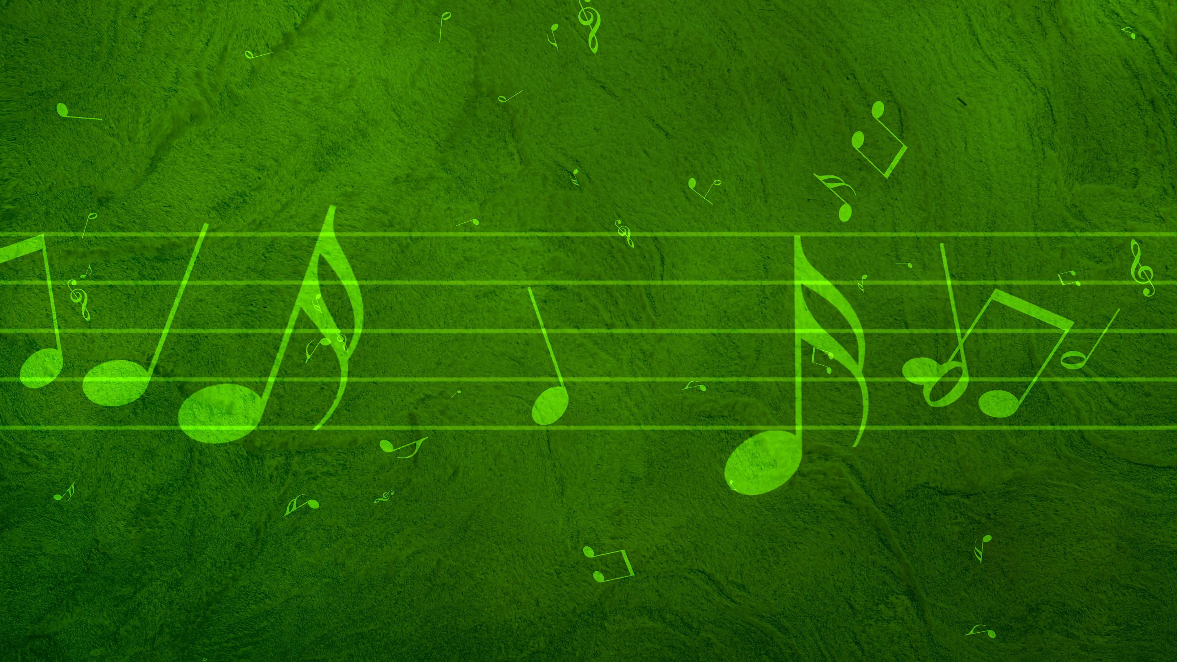 3840x2160 Animated background with musical notes, Music notes flowing, flying stream  of Music Notes Motion Background - VideoBlocks