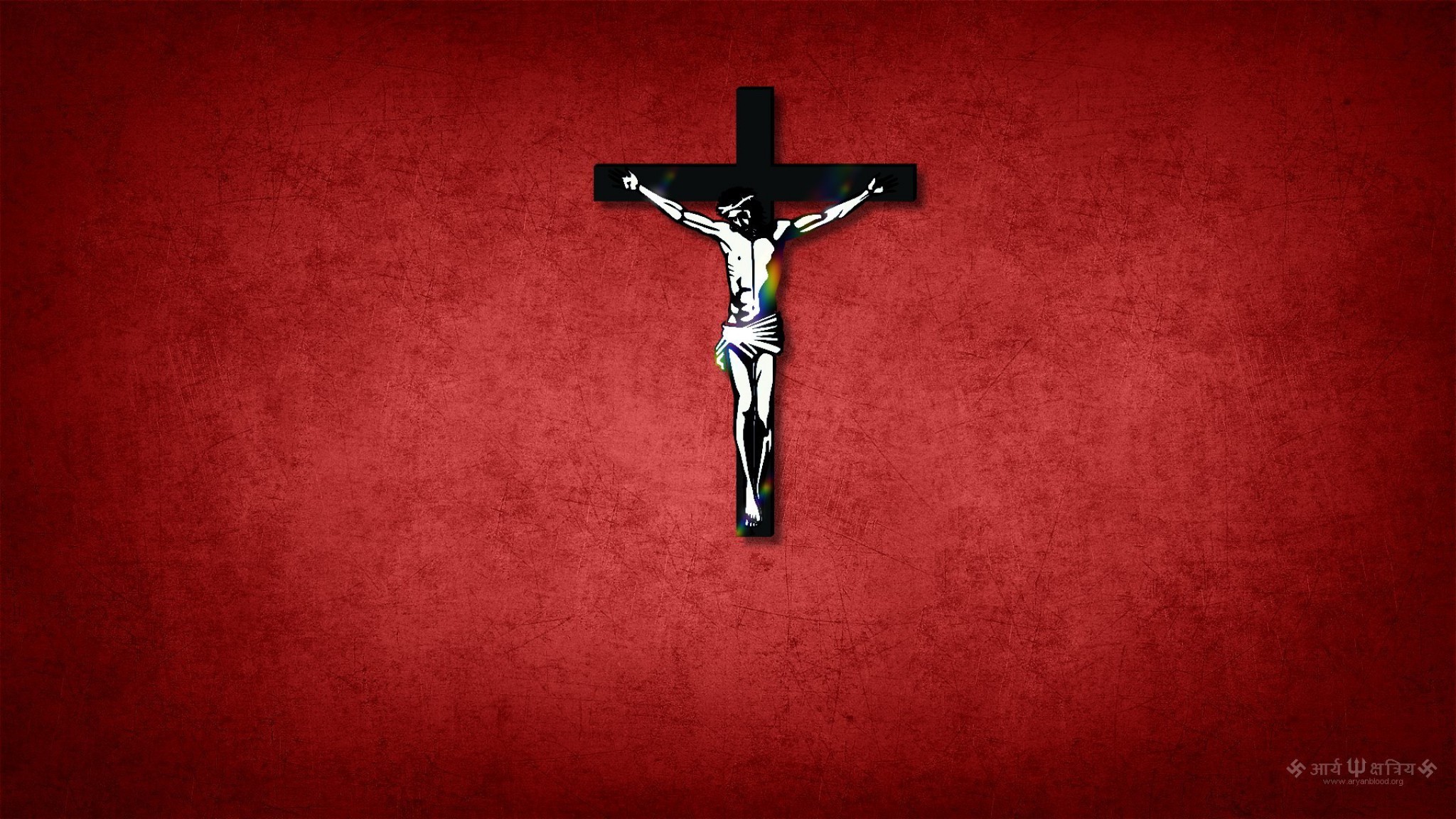 2048x1152 Download  Jesus on the Cross Wallpaper HD