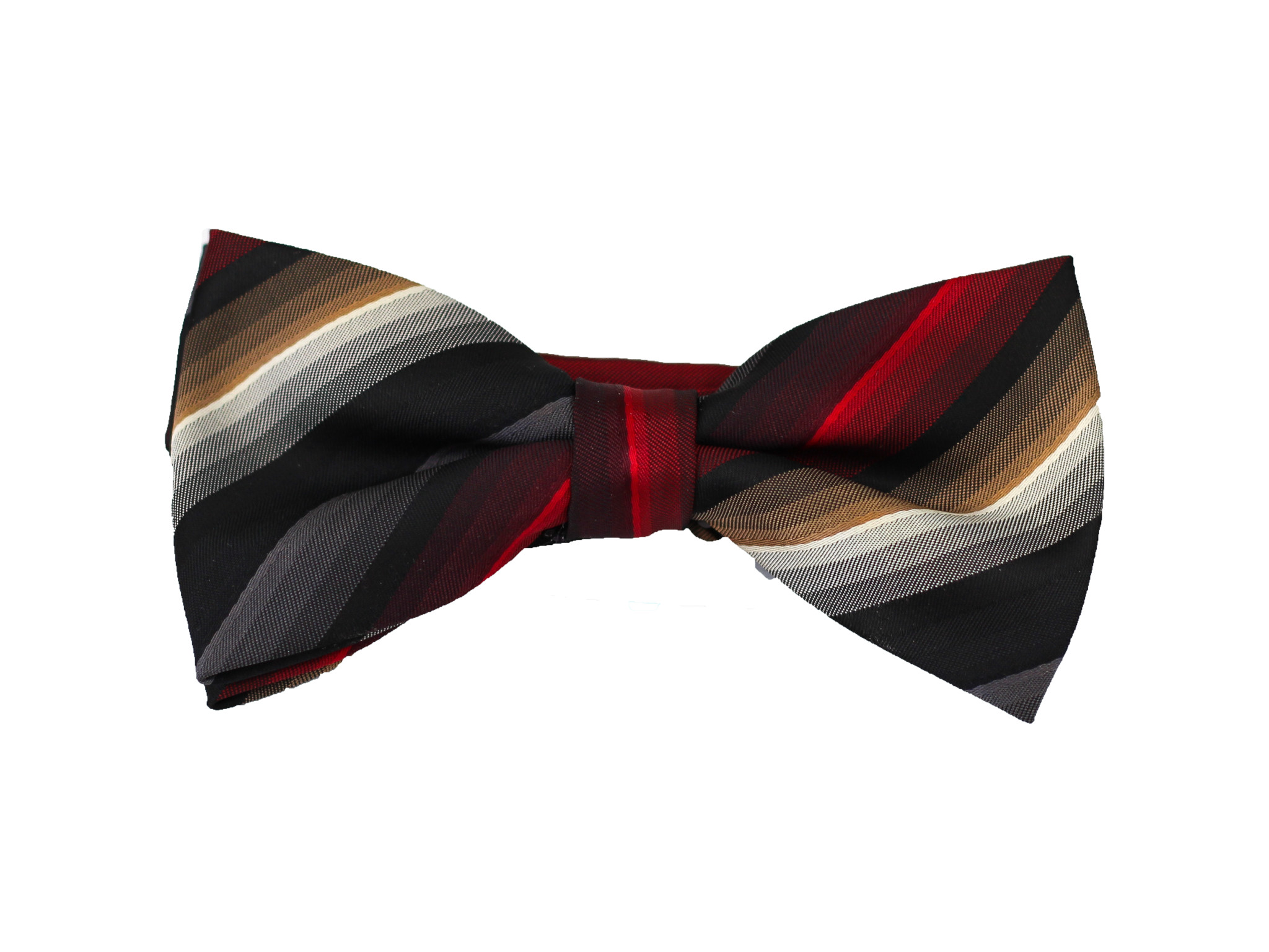 2048x1536 Red Black and Gray Striped Bow Tie