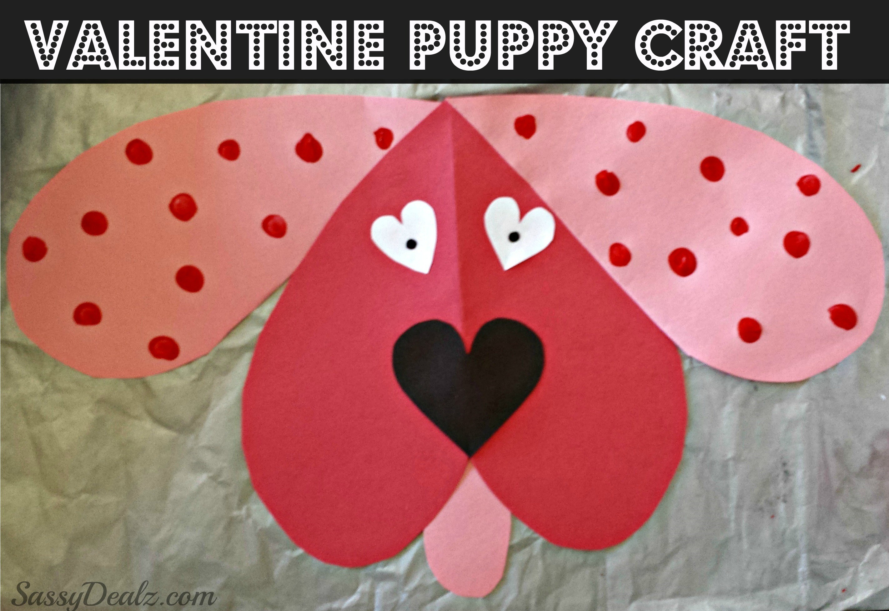 2844x1956 Attractive Crafts For Kids For Valentines Day Part - 13: Valentine Dog Craft
