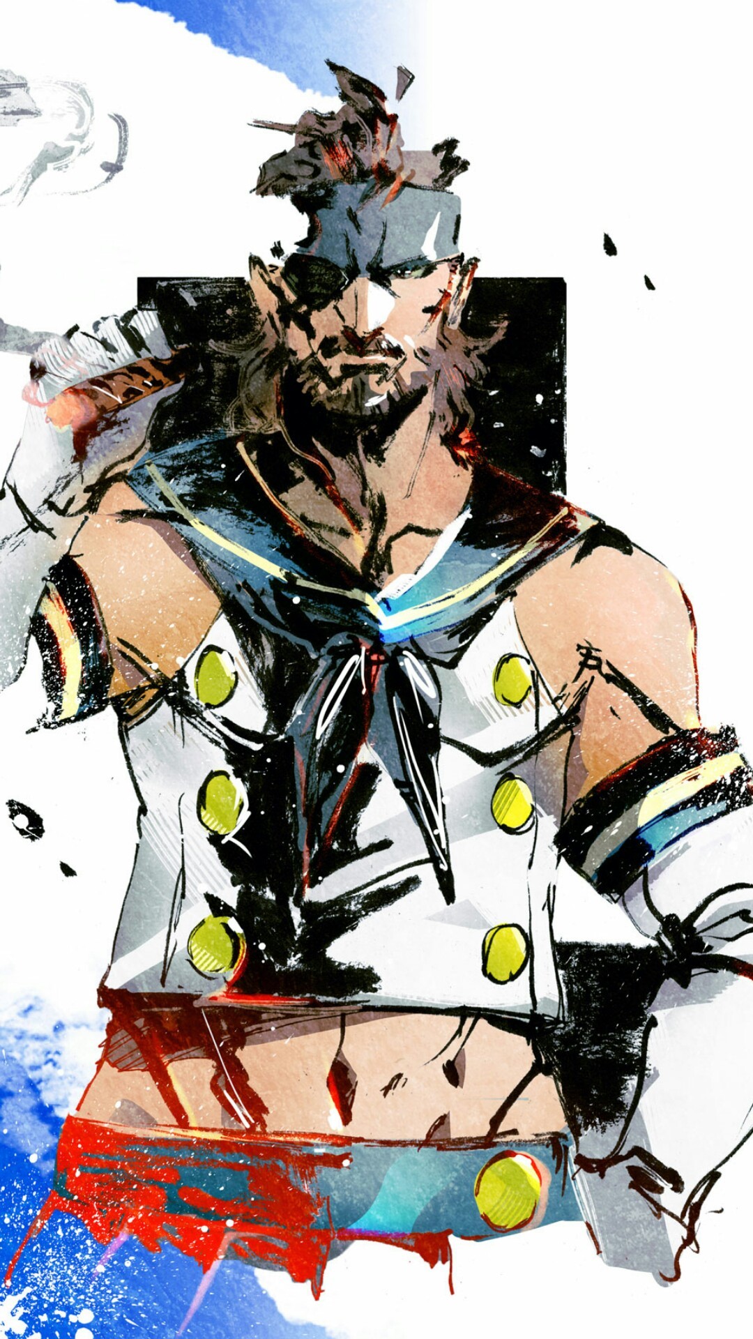 1080x1920 Big Boss in a sailor outfit.