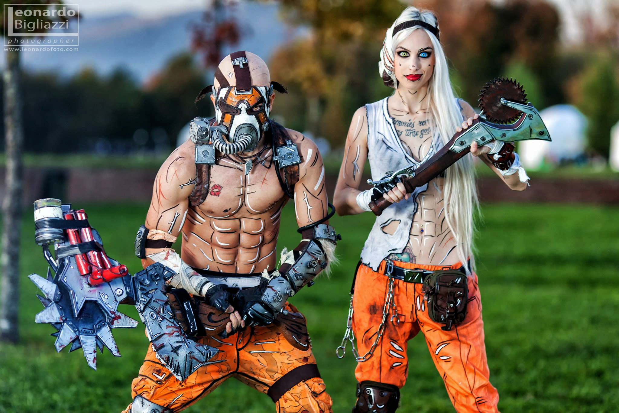 Borderlands cosplay psycho