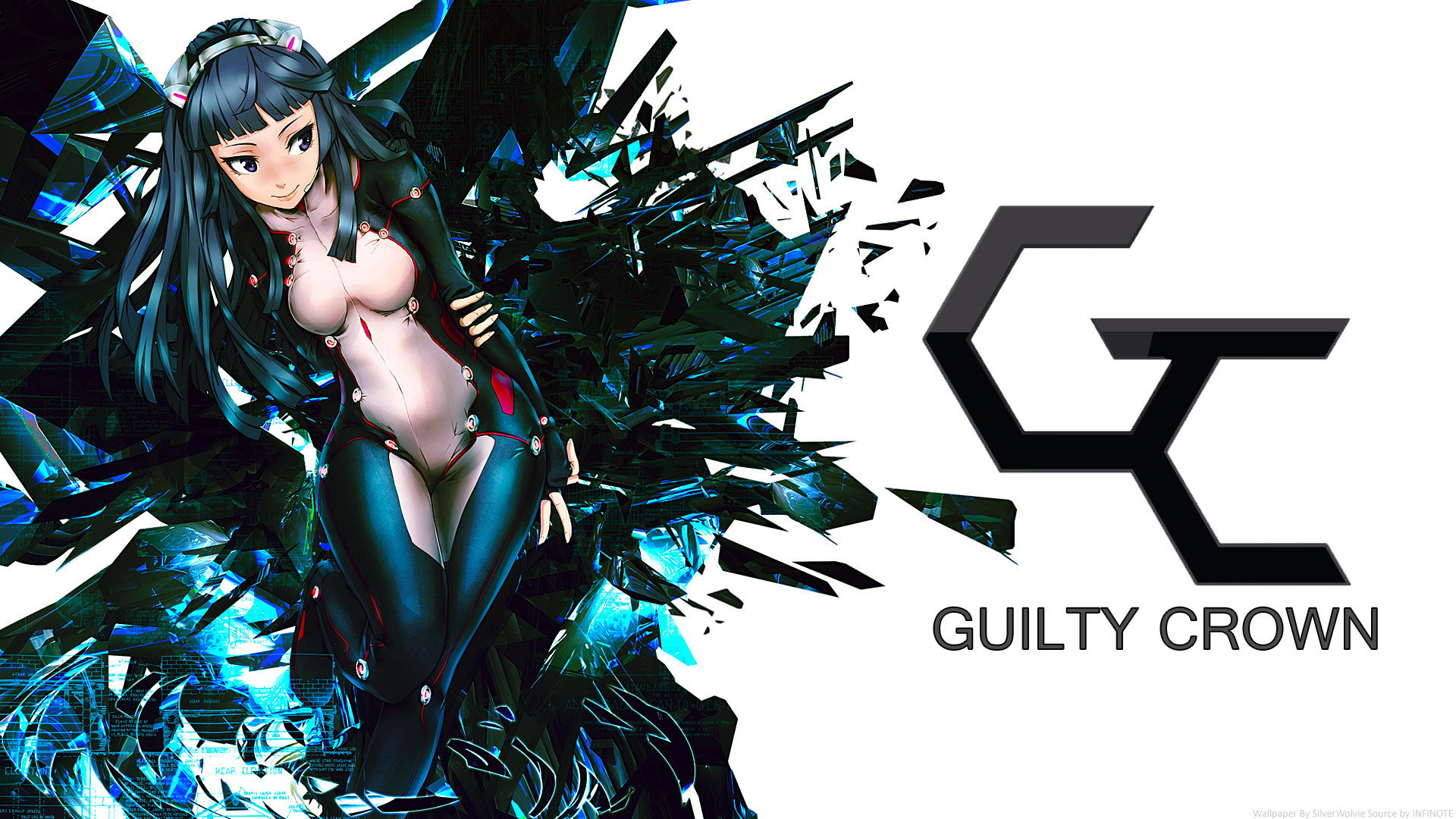 1920x1080 Tags: Anime, Infinote, GUILTY CROWN, Tsugumi (GUILTY CROWN), Wallpaper
