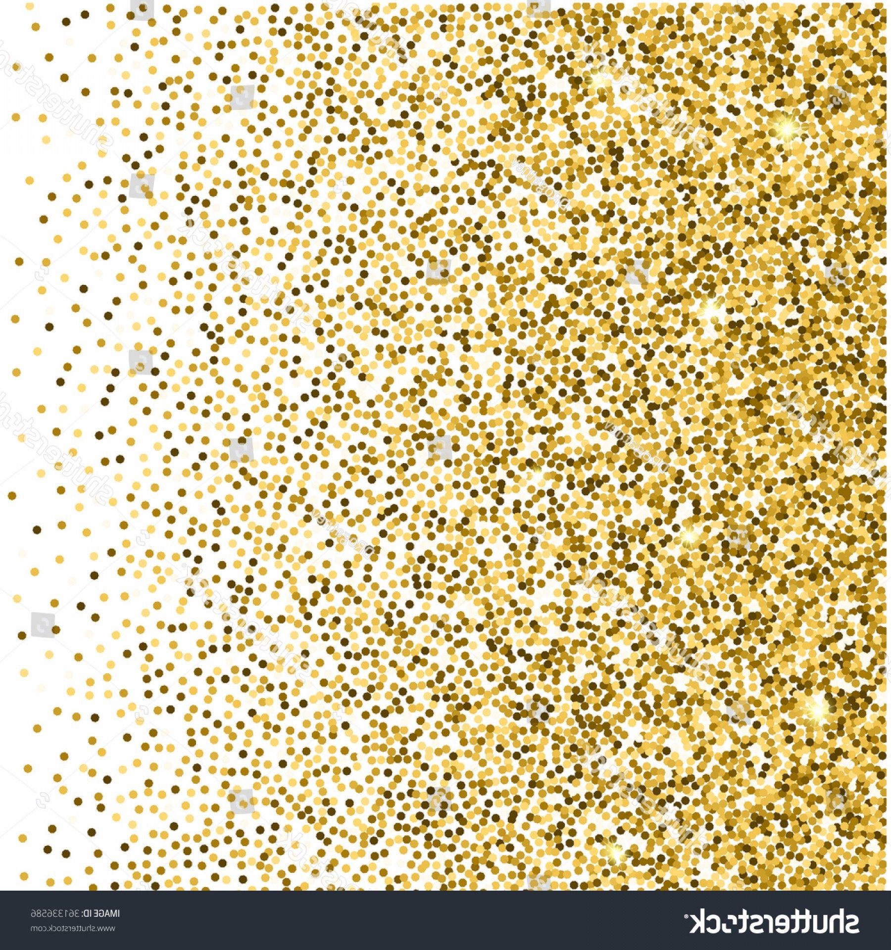 1800x1920 Vector Background For Invites: Gold Glitter Background Sparkles On White
