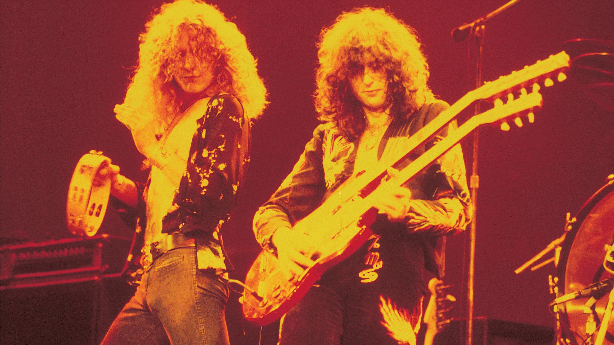 2560x1440 Jimmy Page Playing Guitar HD Wallpapers