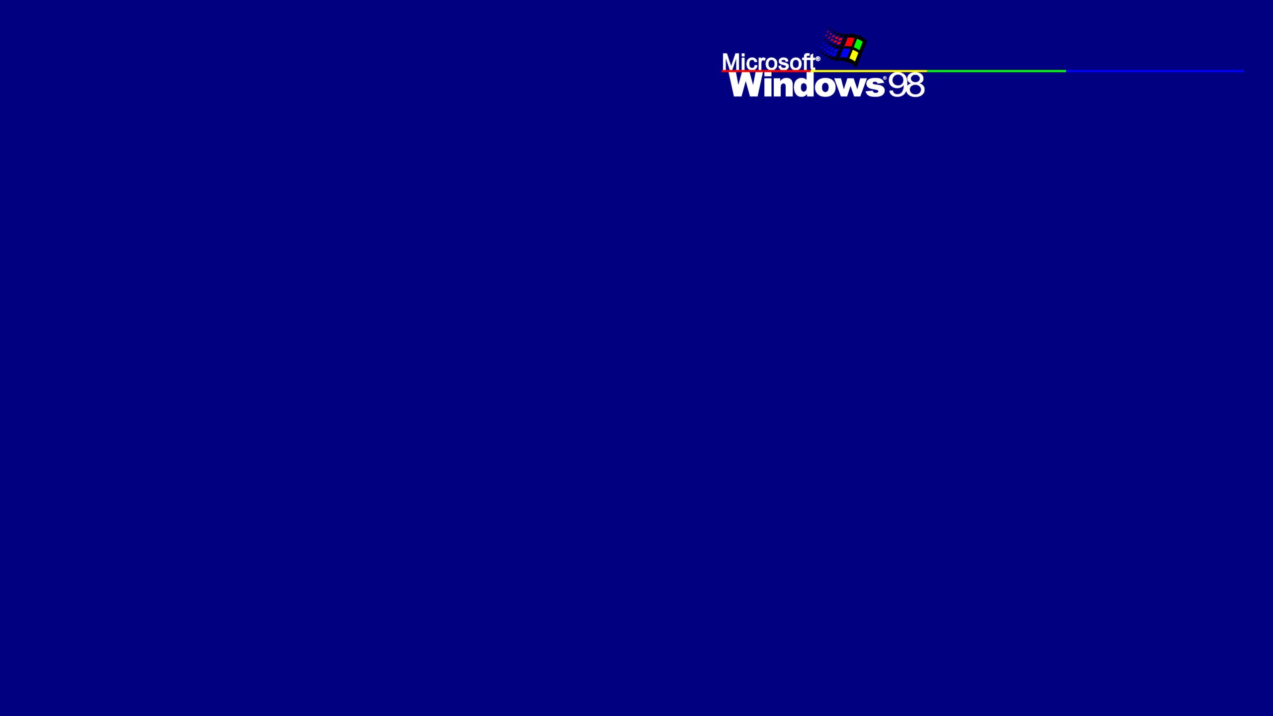2560x1440 Windows 98 Active Wallpaper () : Wallpapers