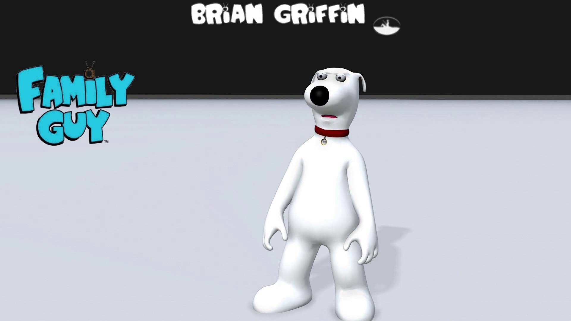 1920x1080 Family Guy Brian Griffin in 3D - Voiced by Seth Macfarlane