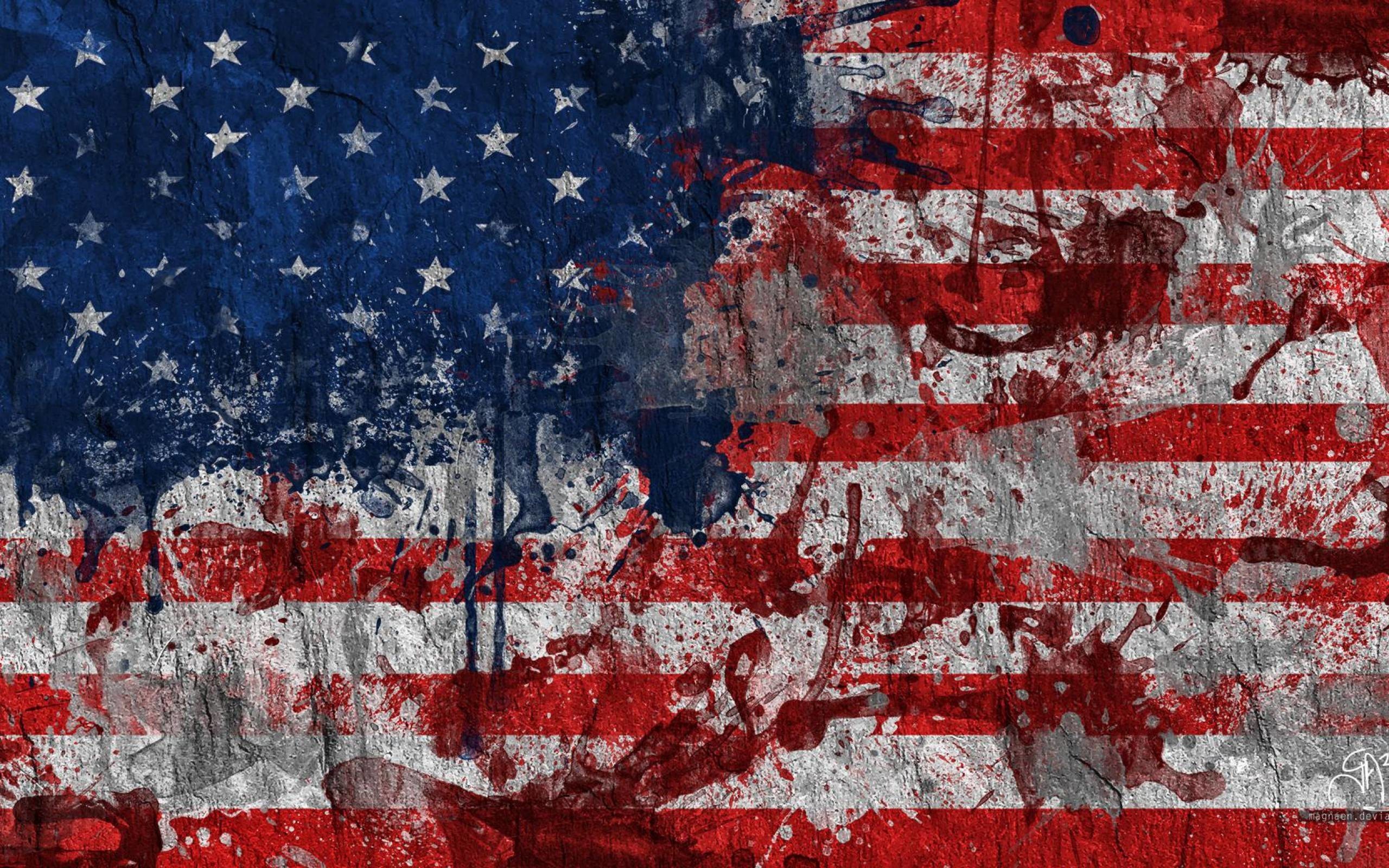 2560x1600  United States Abstract Flag Background Wide or HD | Artistic .