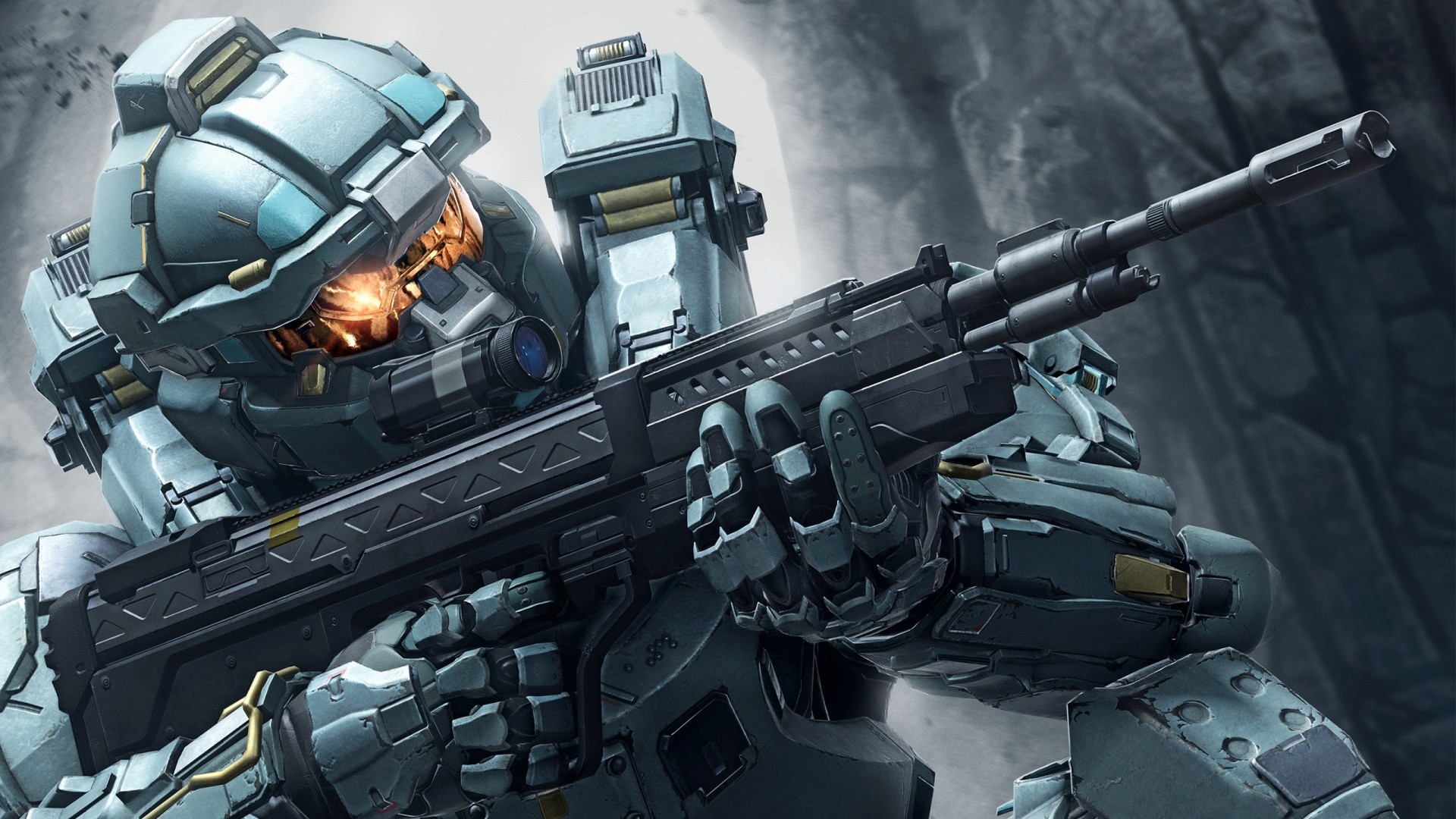 1920x1080 Preview wallpaper halo 5, soldiers, weapons, automaton 