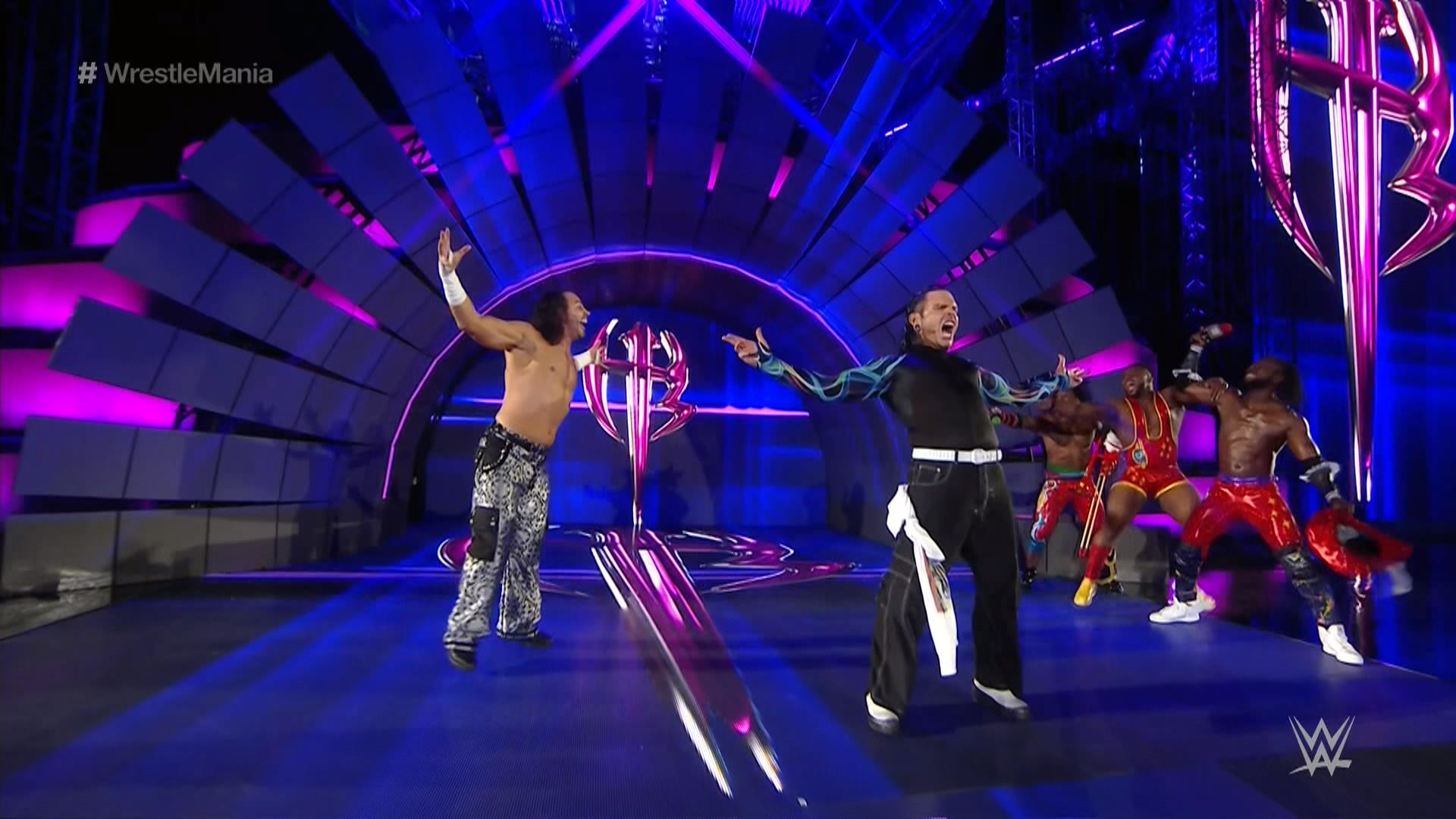 1920x1080 Watch this WrestleMania moment as Matt and Jeff Hardy return to the WWE at  WrestleMania 33