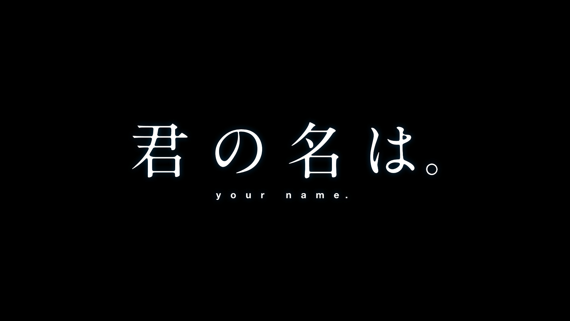 1920x1080 Anime - Your Name. Kimi No Na Wa. Wallpaper