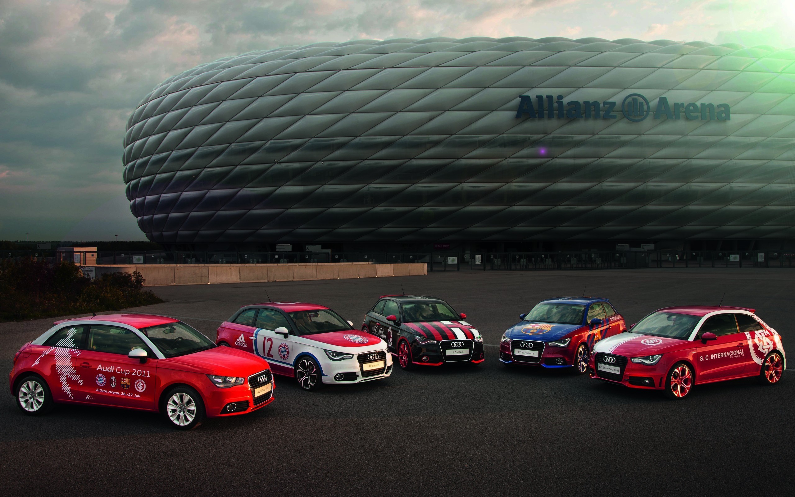 2560x1600 car, Audi A1, Allianz Arena Wallpapers HD / Desktop and Mobile Backgrounds