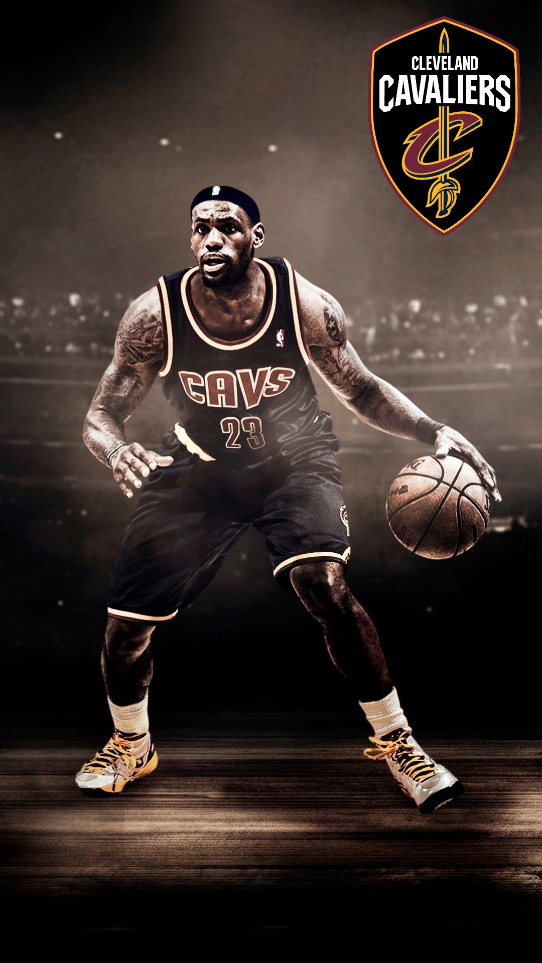 1080x1920 Wallpaper Cleveland Cavaliers Nba Mobile 2018 Basketball Wallpapers