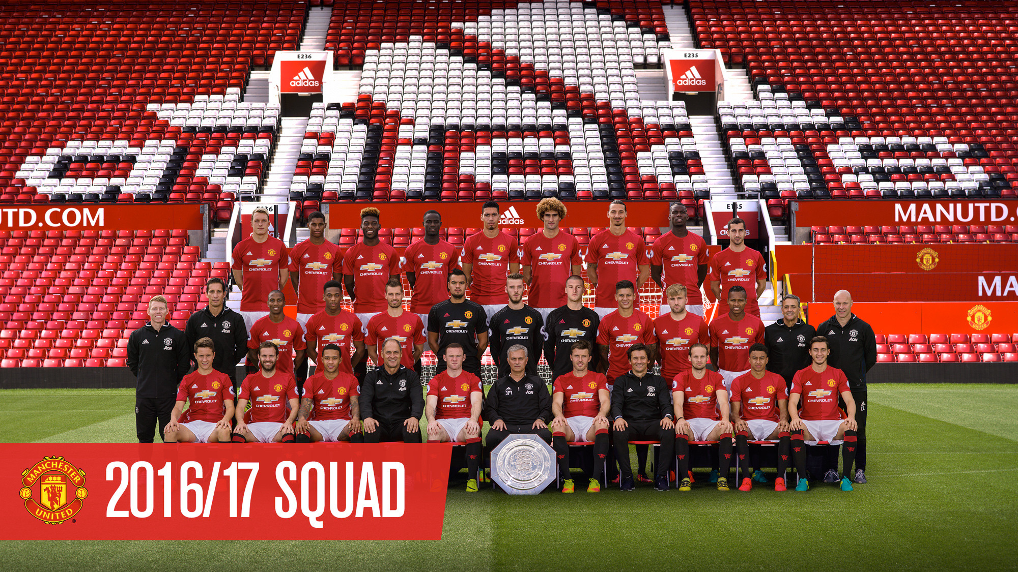 2000x1125 Download official Manchester United team photo wallpaper - Official Manchester  United Website