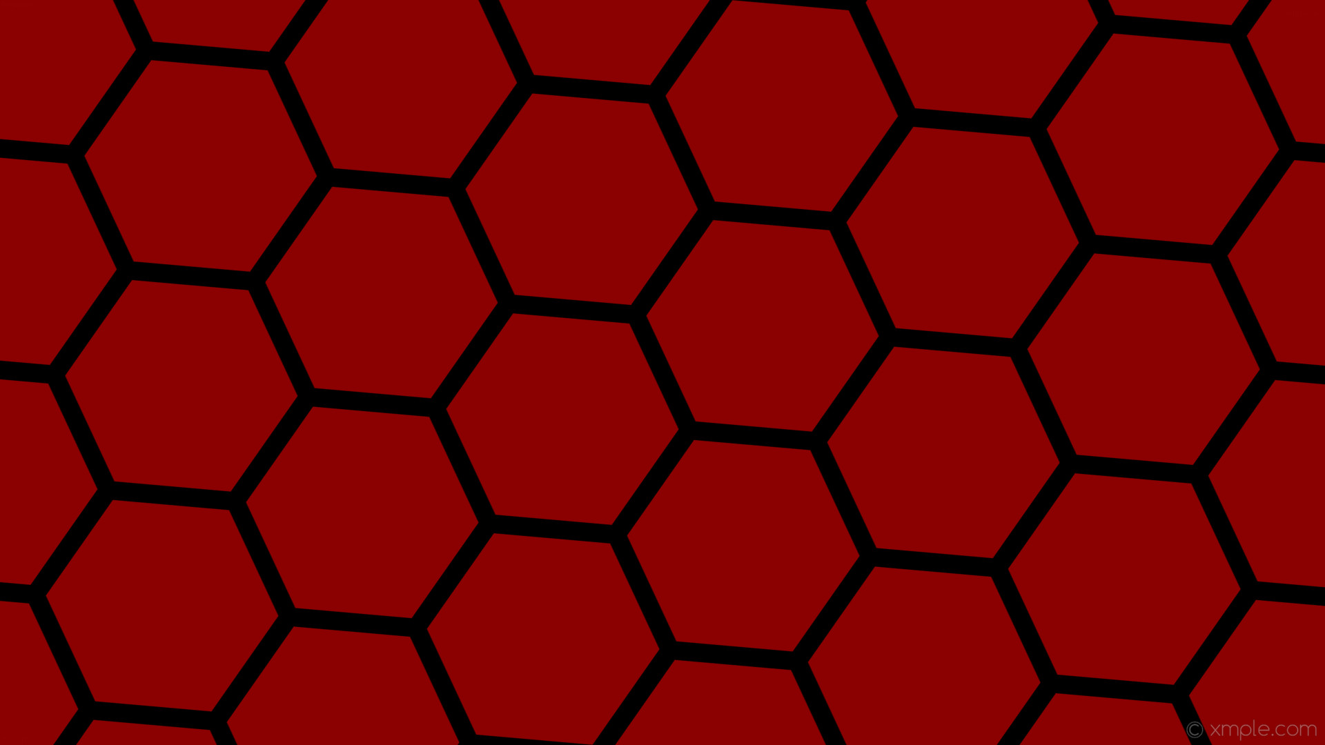 1920x1080 wallpaper red hexagon black honeycomb beehive dark red #8b0000 #000000  diagonal 25Â° 27px