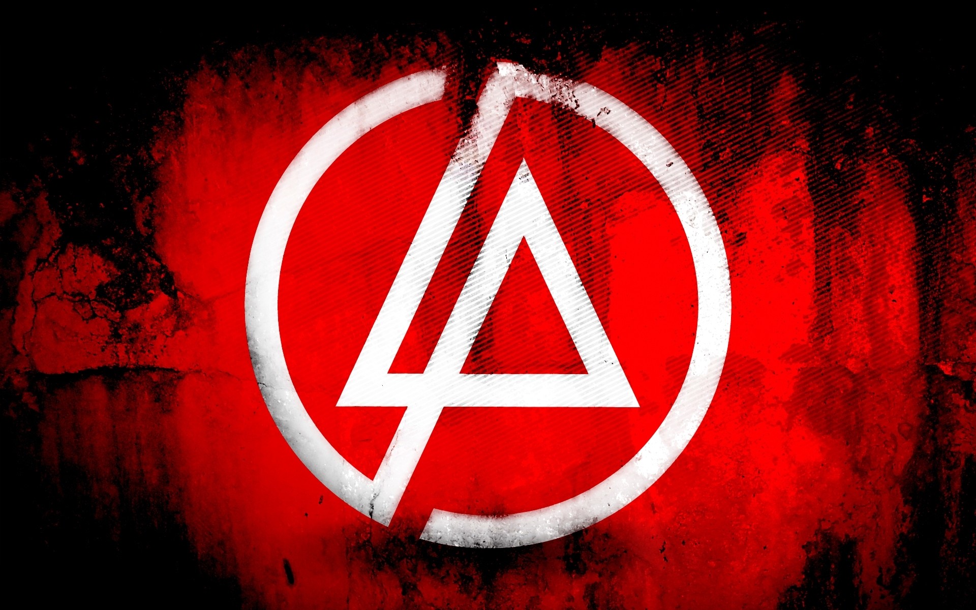 1920x1200 Wallpaper Linkin park, Symbol, Background, Triangle, Circle HD, Picture,  Image