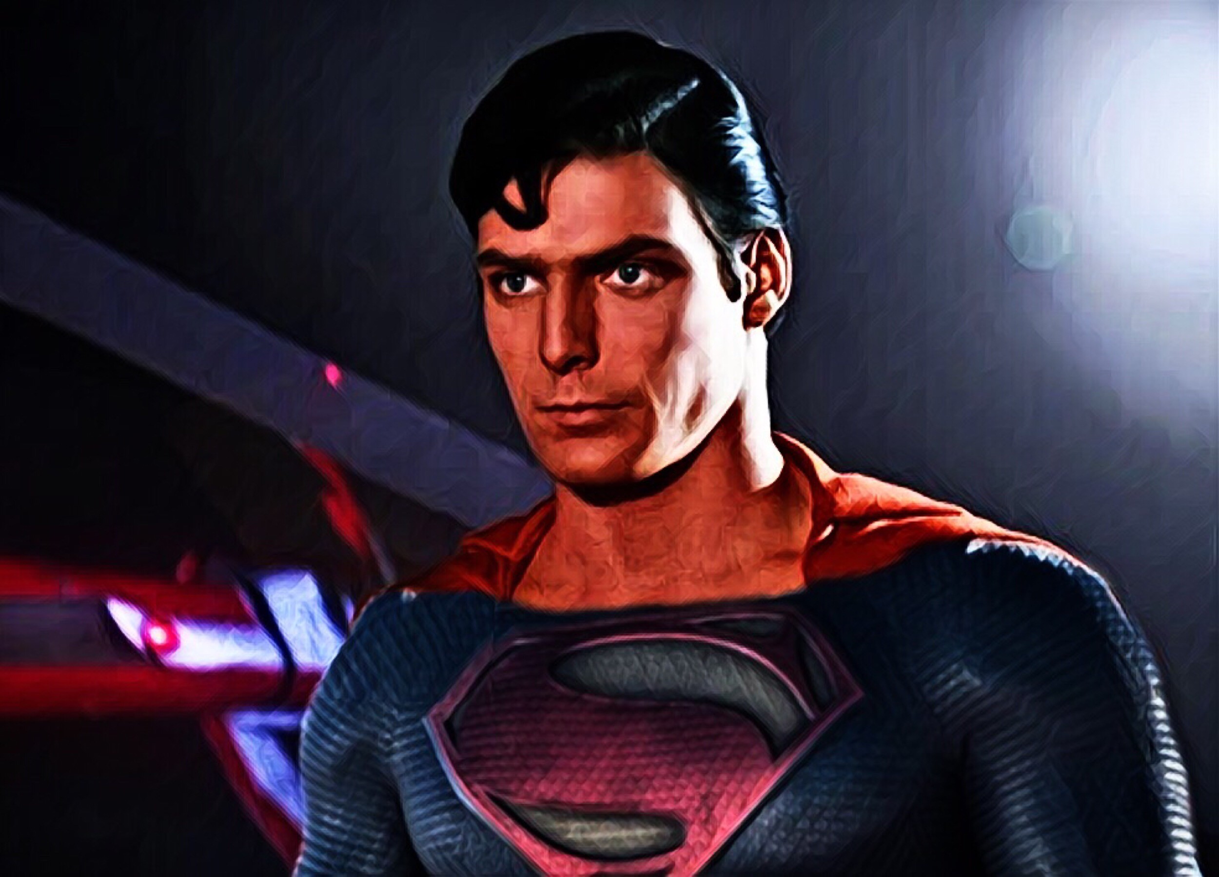 2500x1798 ... Christopher Reeve Man Of Steel Suit Wallpaper by Drum-Solo-1986