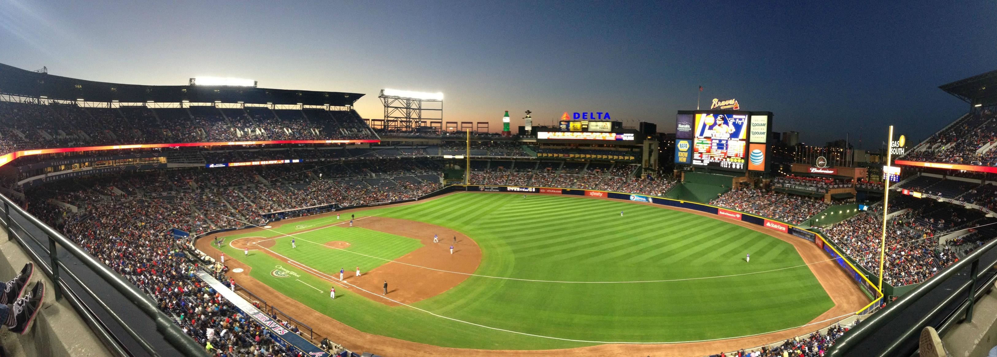 3250x1166 Turner Field Sunset Viewing Gallery 