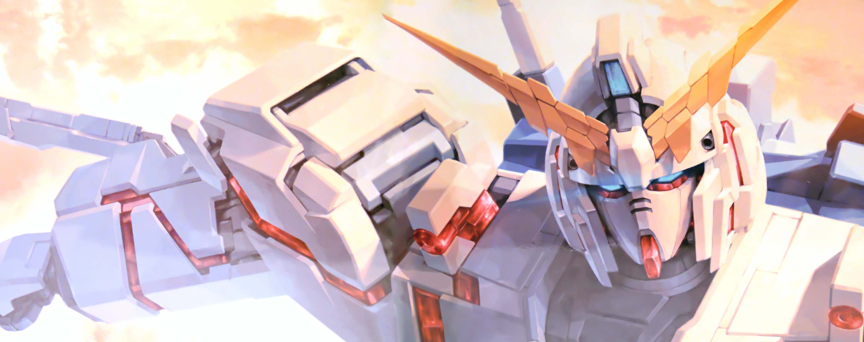 2998x1188 Gundam Unicorn Wallpapers Hd Resolution