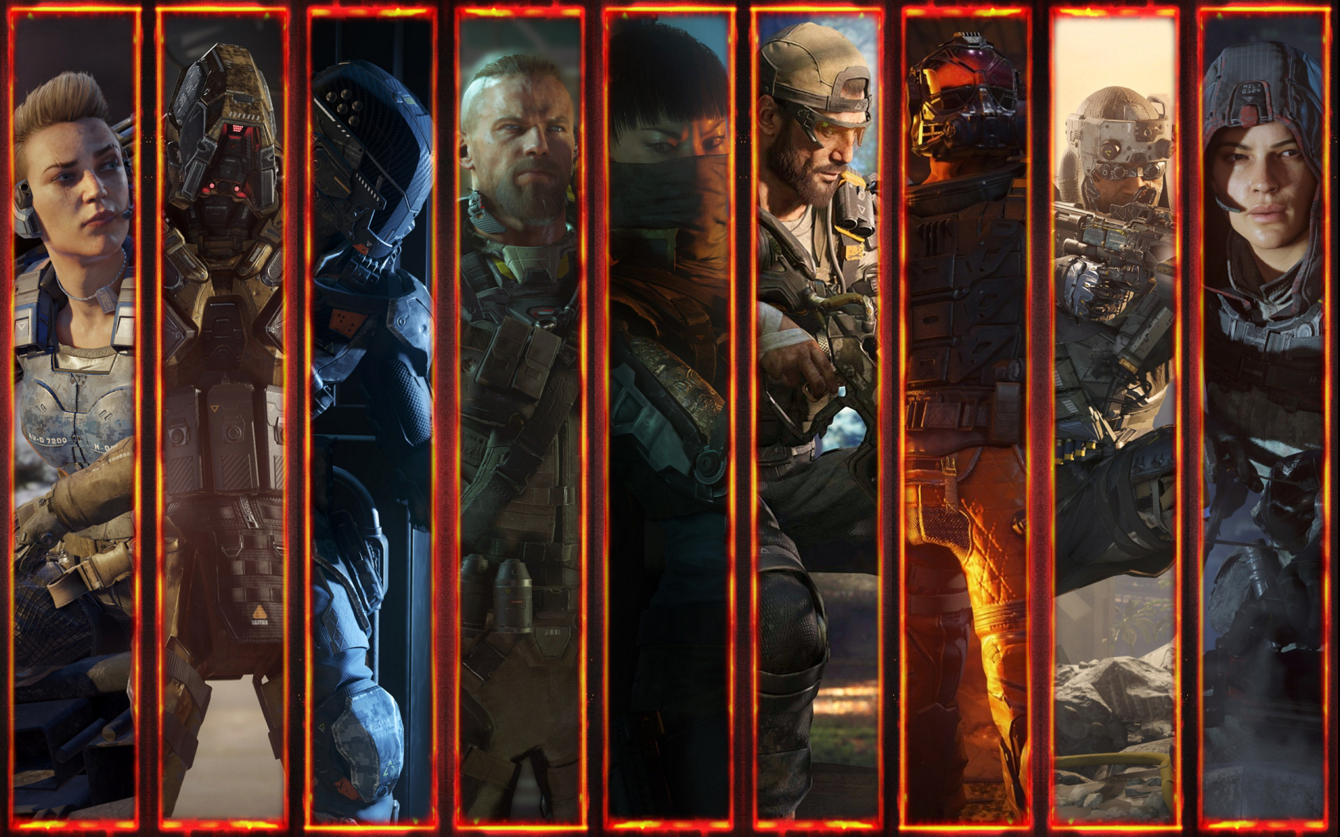 1920x1200 BO3 Borders: 1440p and 1200p and 1080p