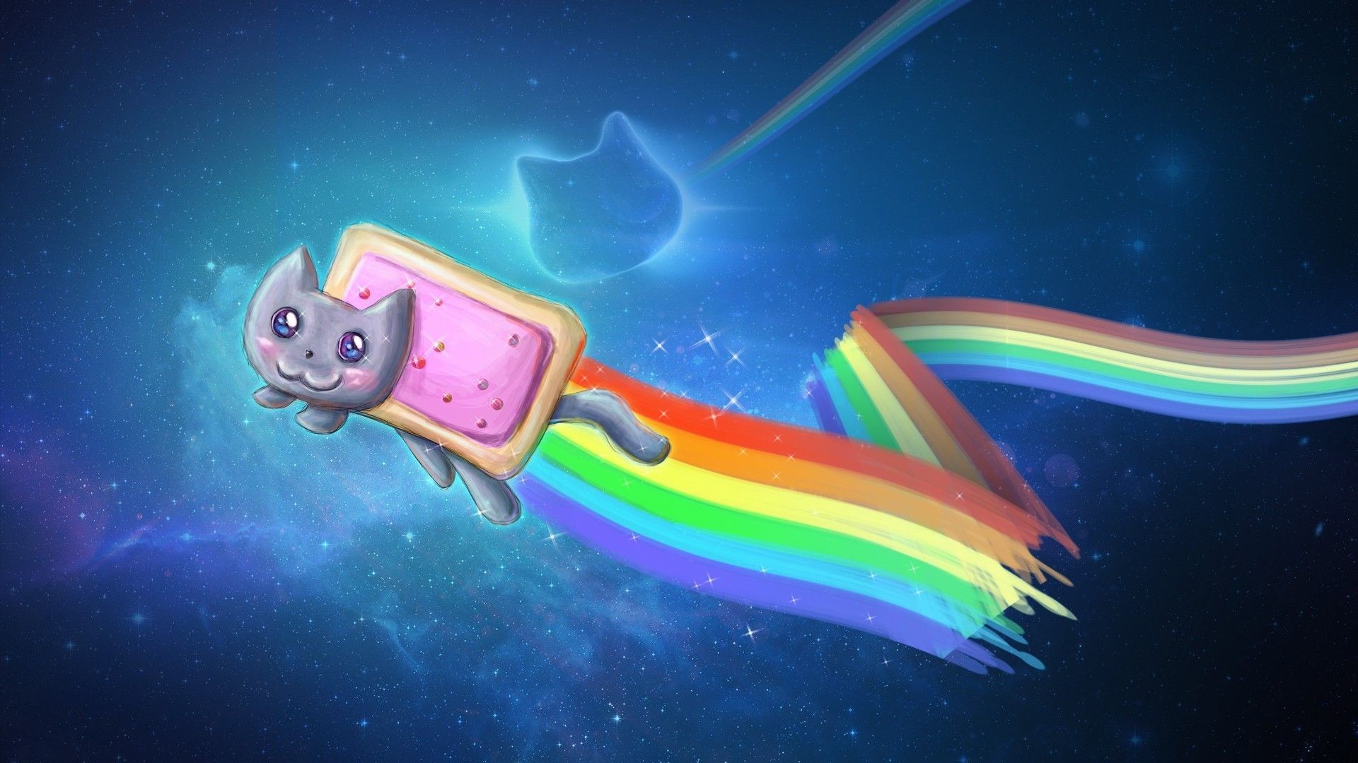 1920x1080 Nyan Cat No Background | Funny Cat & Dog Pictures