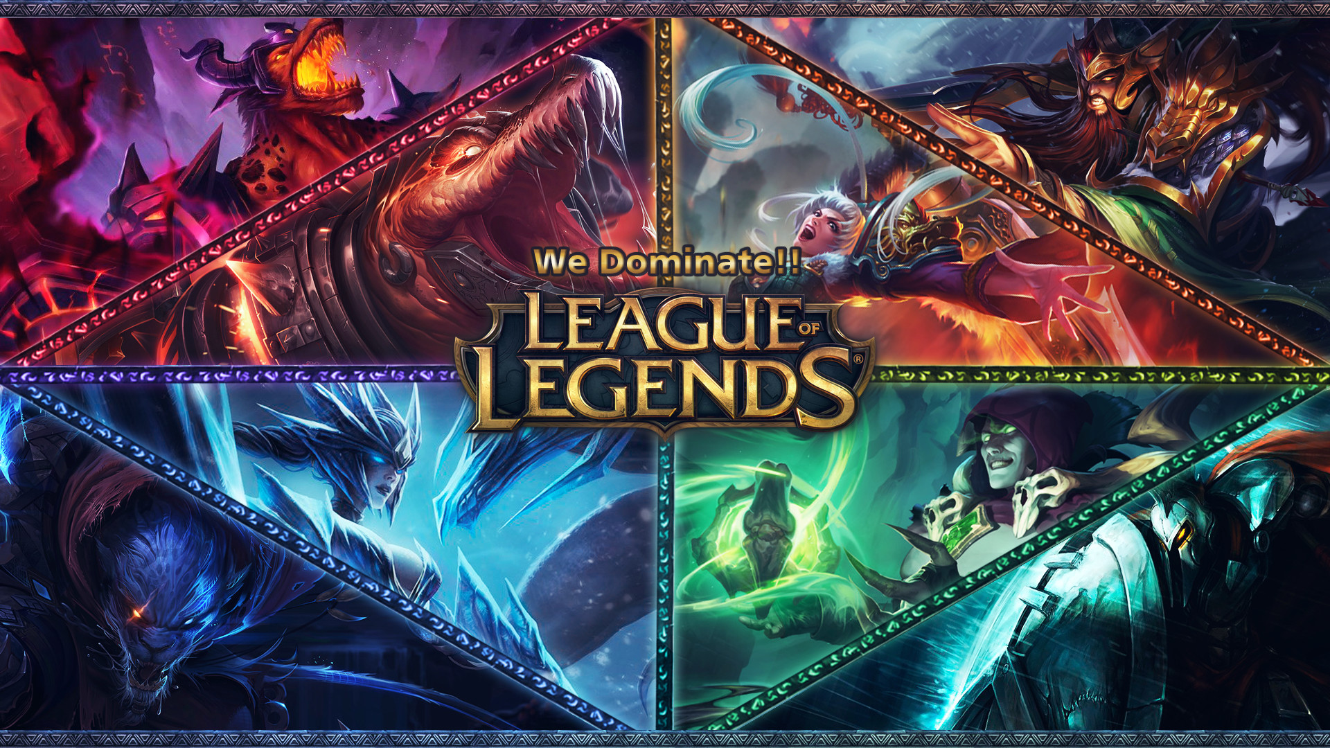 1920x1080 ... Wallpaper League of Legends season 2014 Top Lane by Utitake