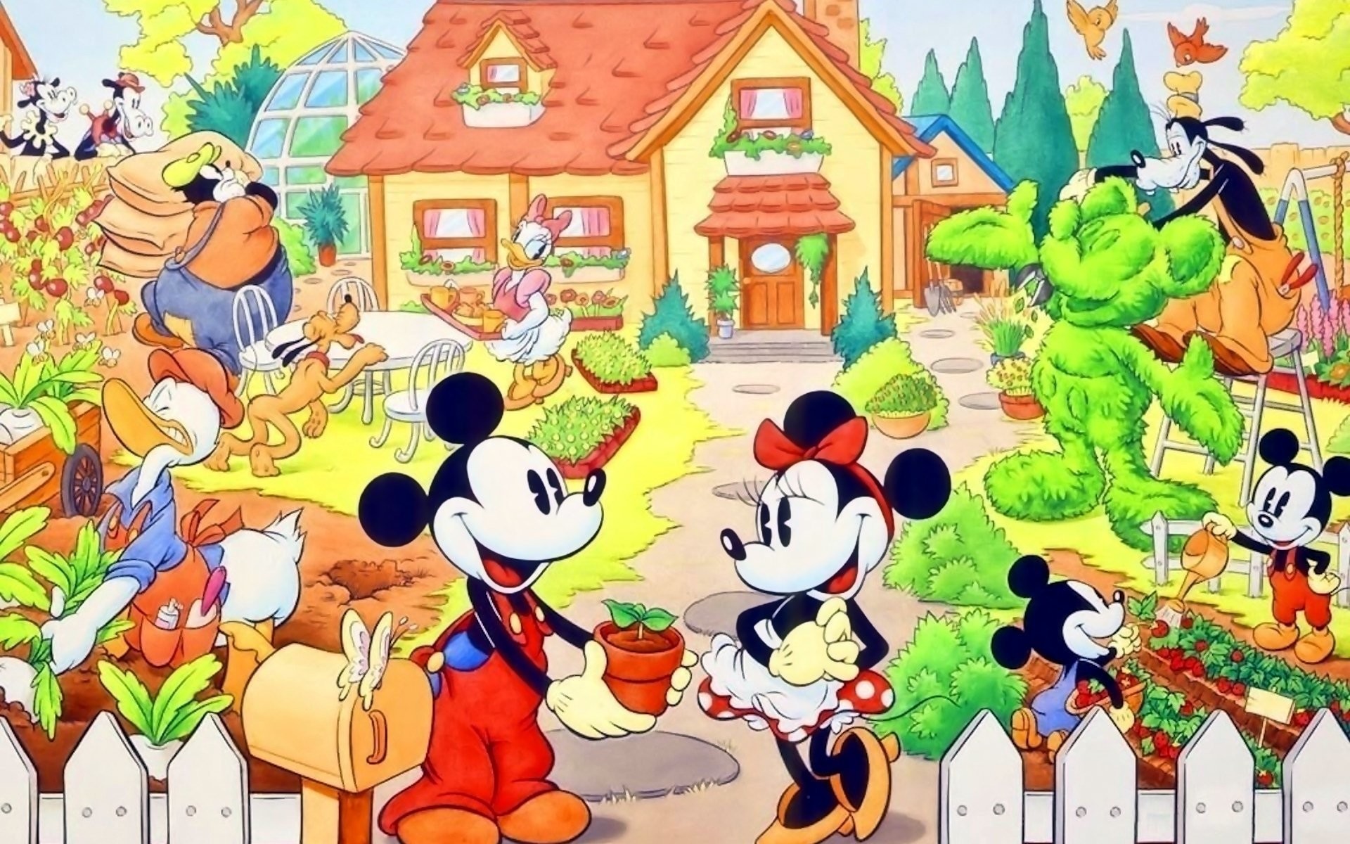 1920x1200 HD Wallpaper | Background ID:335522.  Cartoon Mickey Mouse