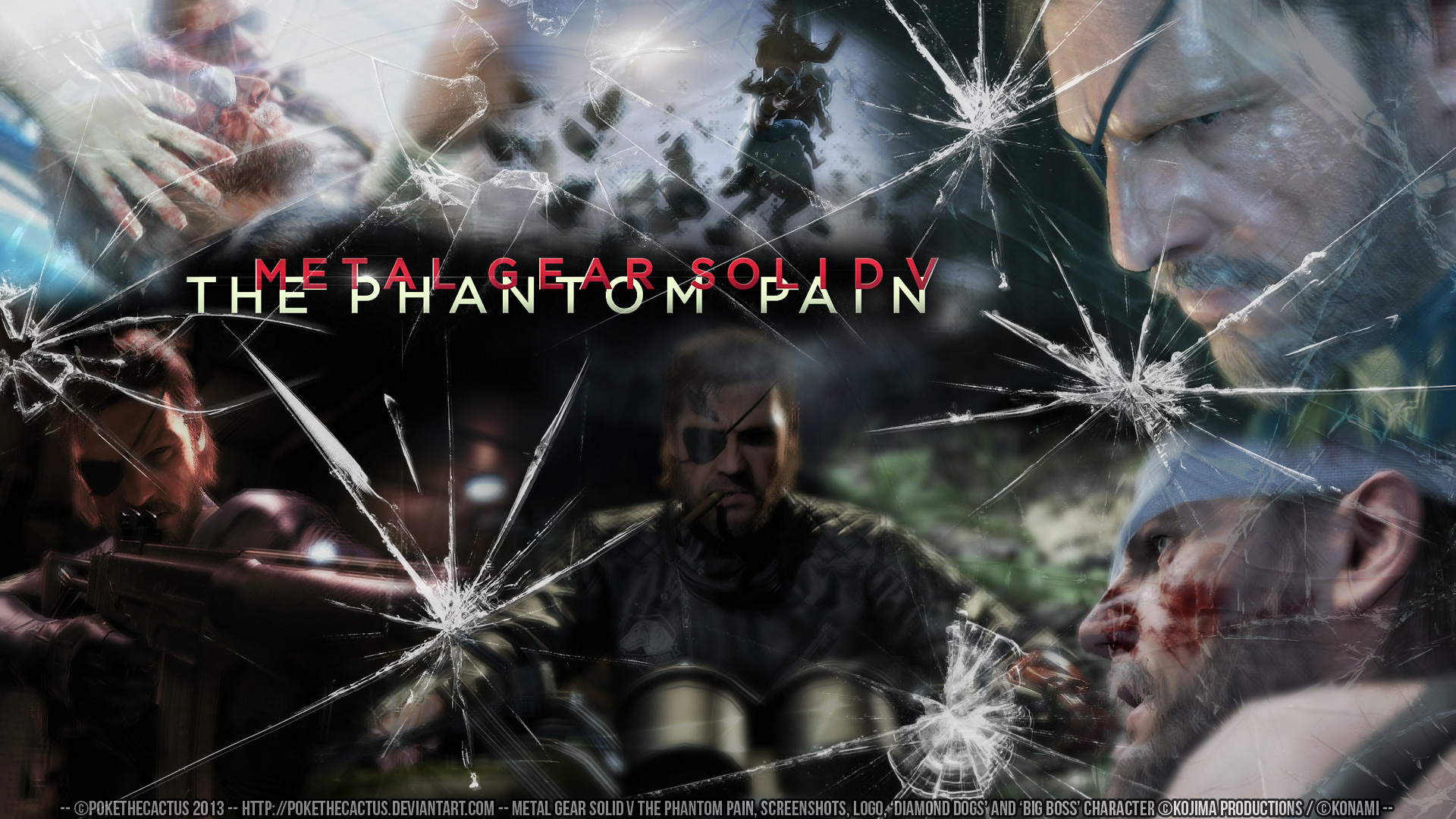 1920x1080 ... Metal Gear Solid V The Phantom Pain Wallpaper - by PokeTheCactus