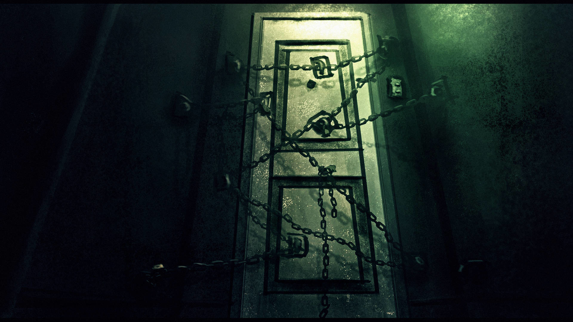 1920x1080 px] Free Wallpapers : Horror Video Games Silent Hill Artwork Silent Hill  Chains Doors New High Definition Wallpaper