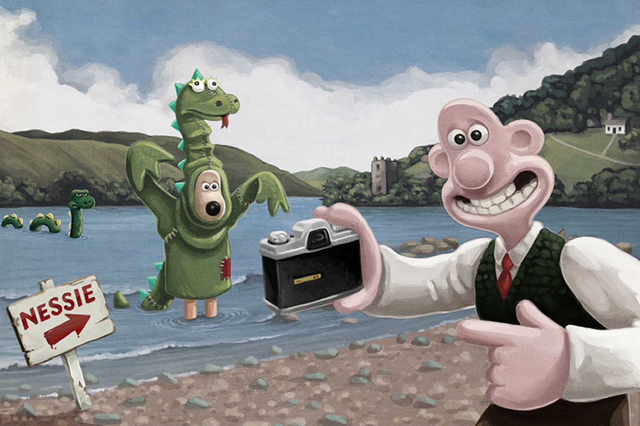 2197x1463 Wallace and Gromit star in Â£ 4m UK tourism campaign