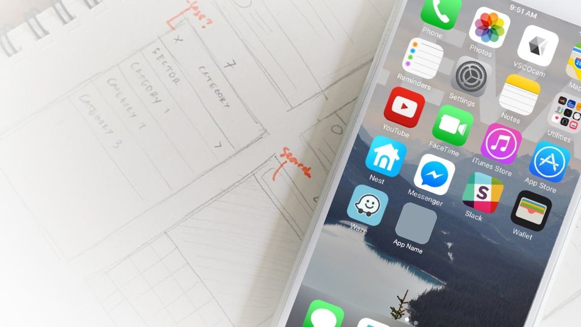 1920x1080 The Best Free Sketch iOS App Icon Template