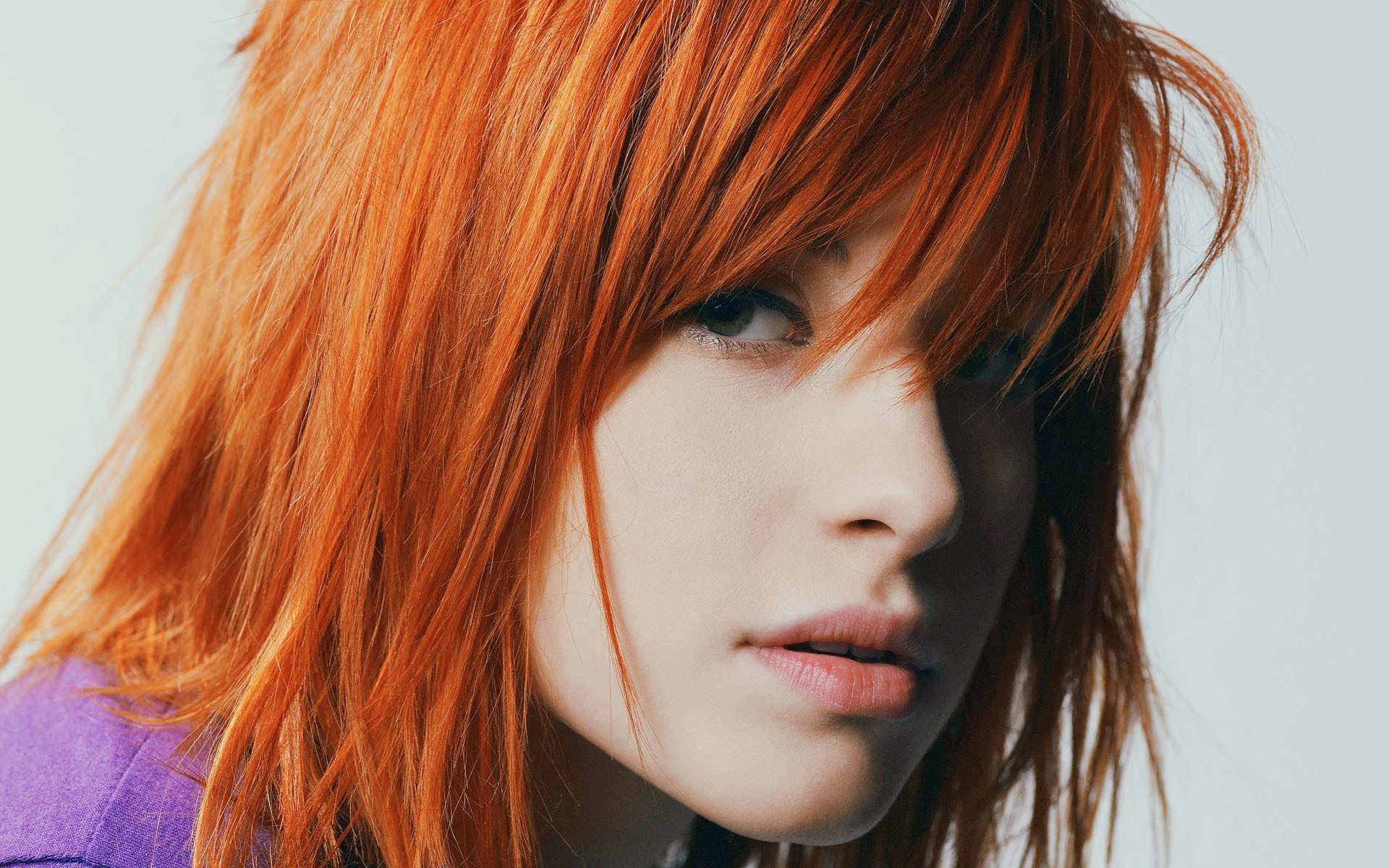1920x1200 Wallpaper Hayley williams, Actress, Singer, Face, Redhead HD, Picture, Image