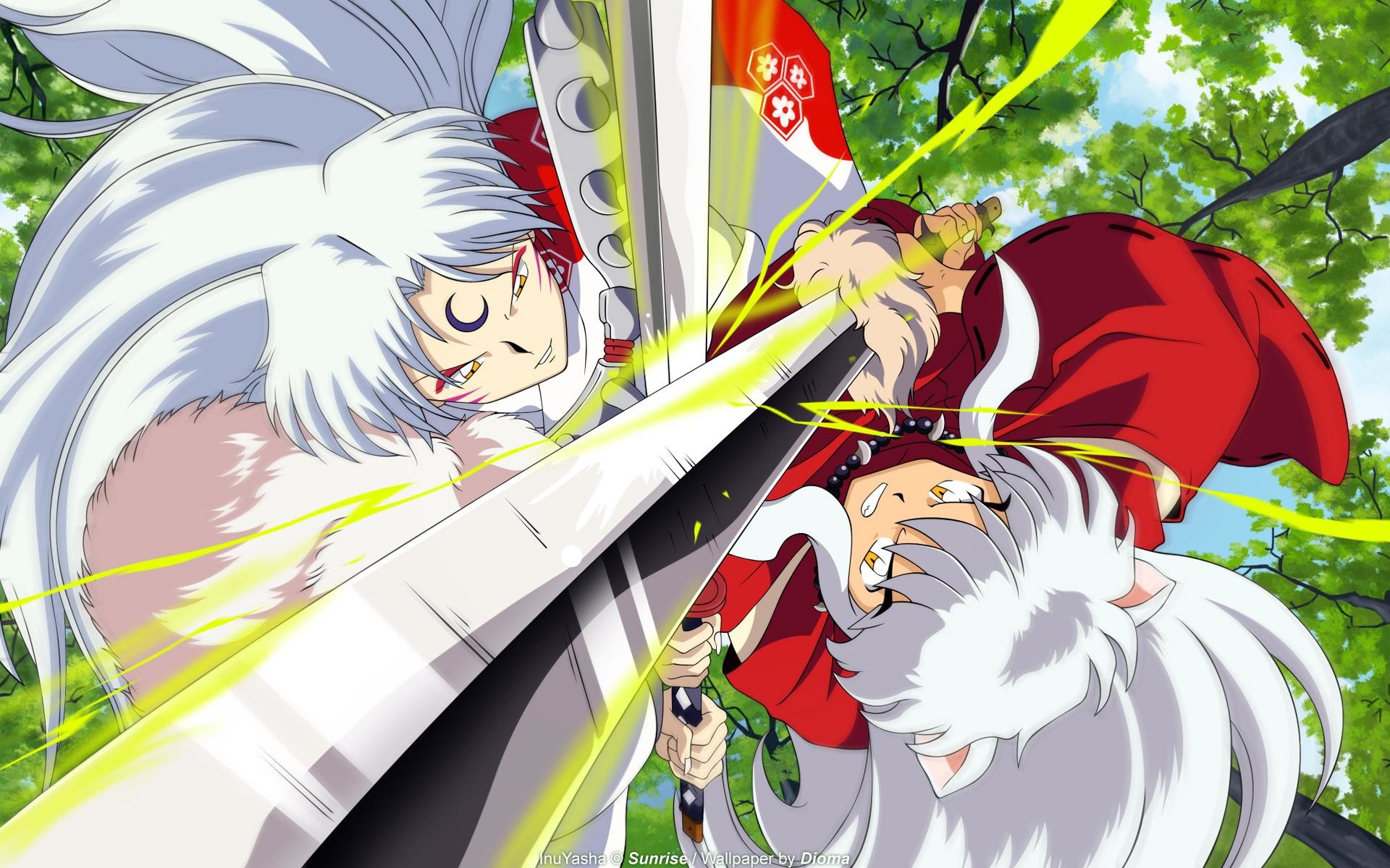 1920x1200 The Anime Kingdom images Sesshomaru and InuYasha!!! HD wallpaper and  background photos