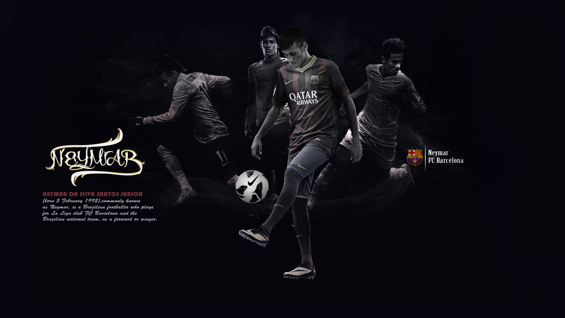 1920x1080 Neymar wallpaper - FC Barcelona #16