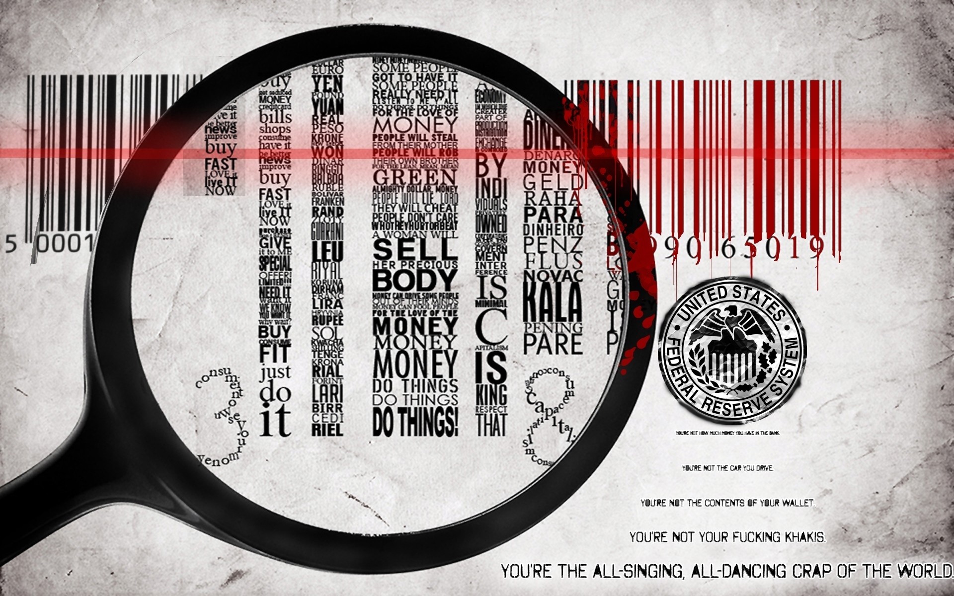 1920x1200 Download Wallpaper Â· Back. propaganda barcode new world order ...