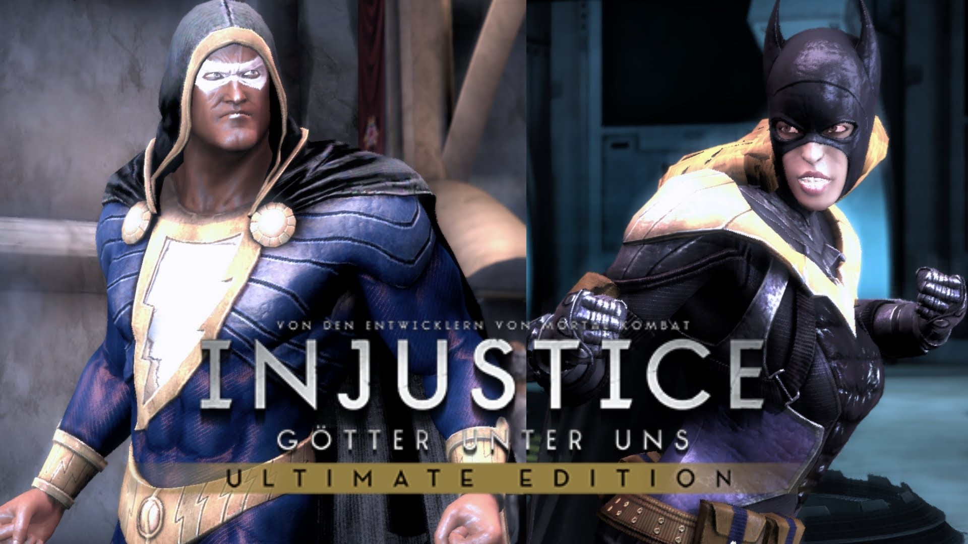 1920x1080 Injustice Ultimate Edition PC | Shazam (Static Shock) vs Batgirl (Stephanie  Brown) Skin Mod - YouTube