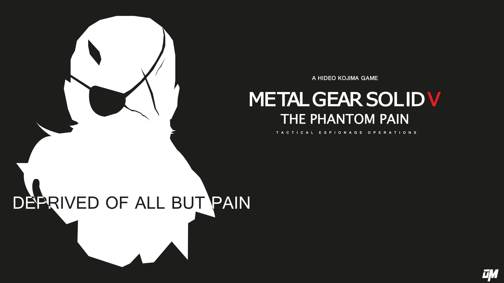 1920x1080 ... Metal Gear Solid V The Phantom Pain BLACK VERSION by OscarManzi