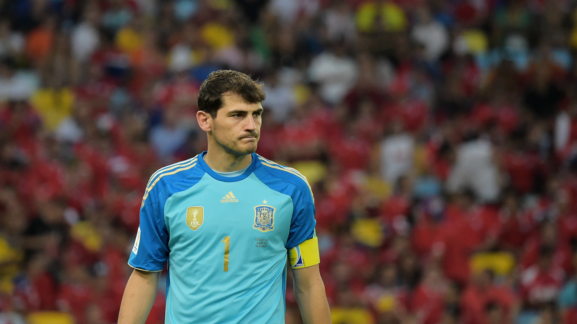 1920x1080 ... Wallpaper Iker Casillas in Portugal v Spain - UEFA EURO 2012 Semi Final  - Zimbio ...