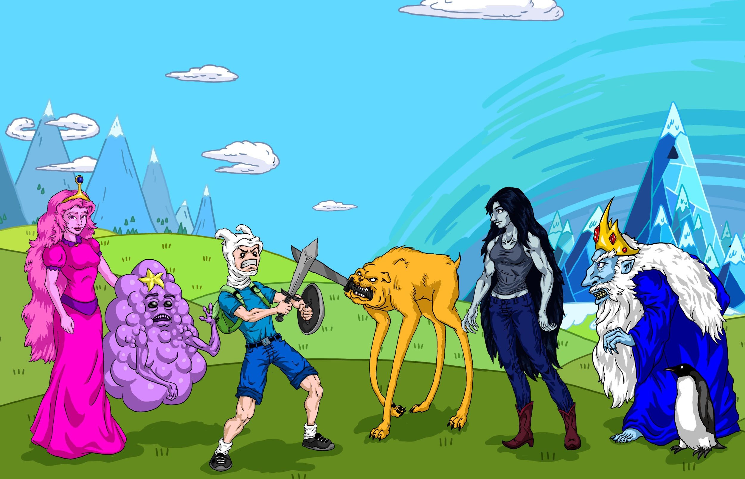 Adventure Time Background Scenery.