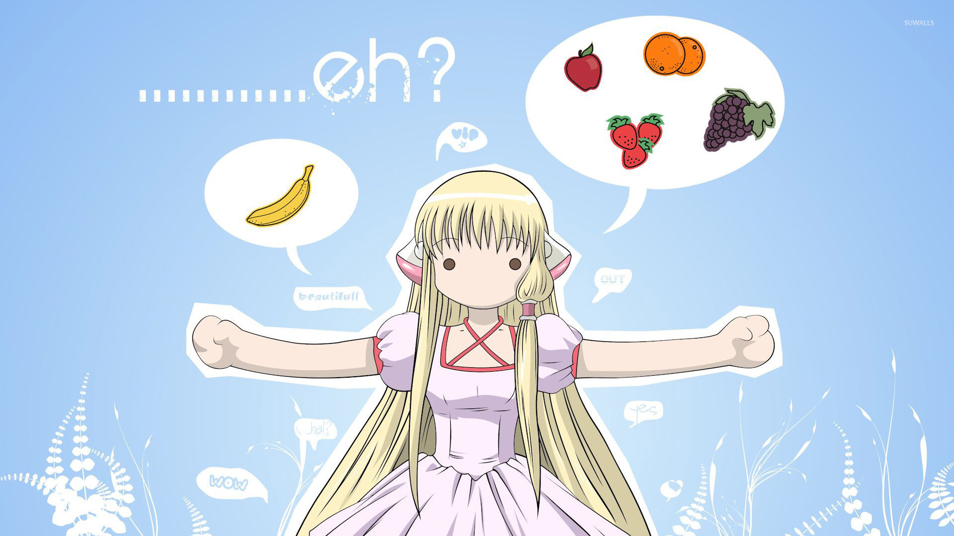 1920x1080 Chii from Chobits wallpaper