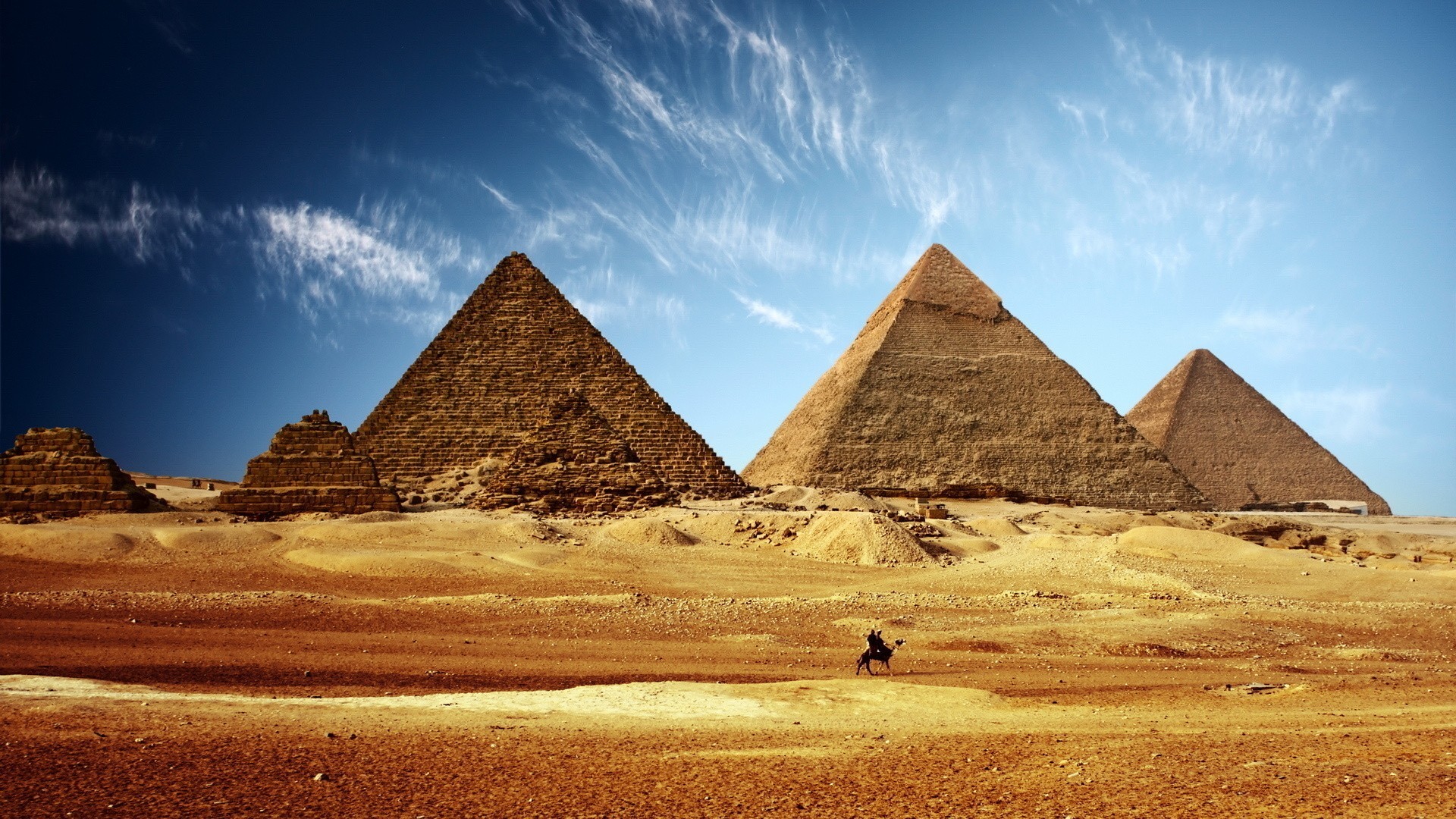 1920x1080 Daily Wallpaper: Pyramids of Egypt | I Like To Waste My Time