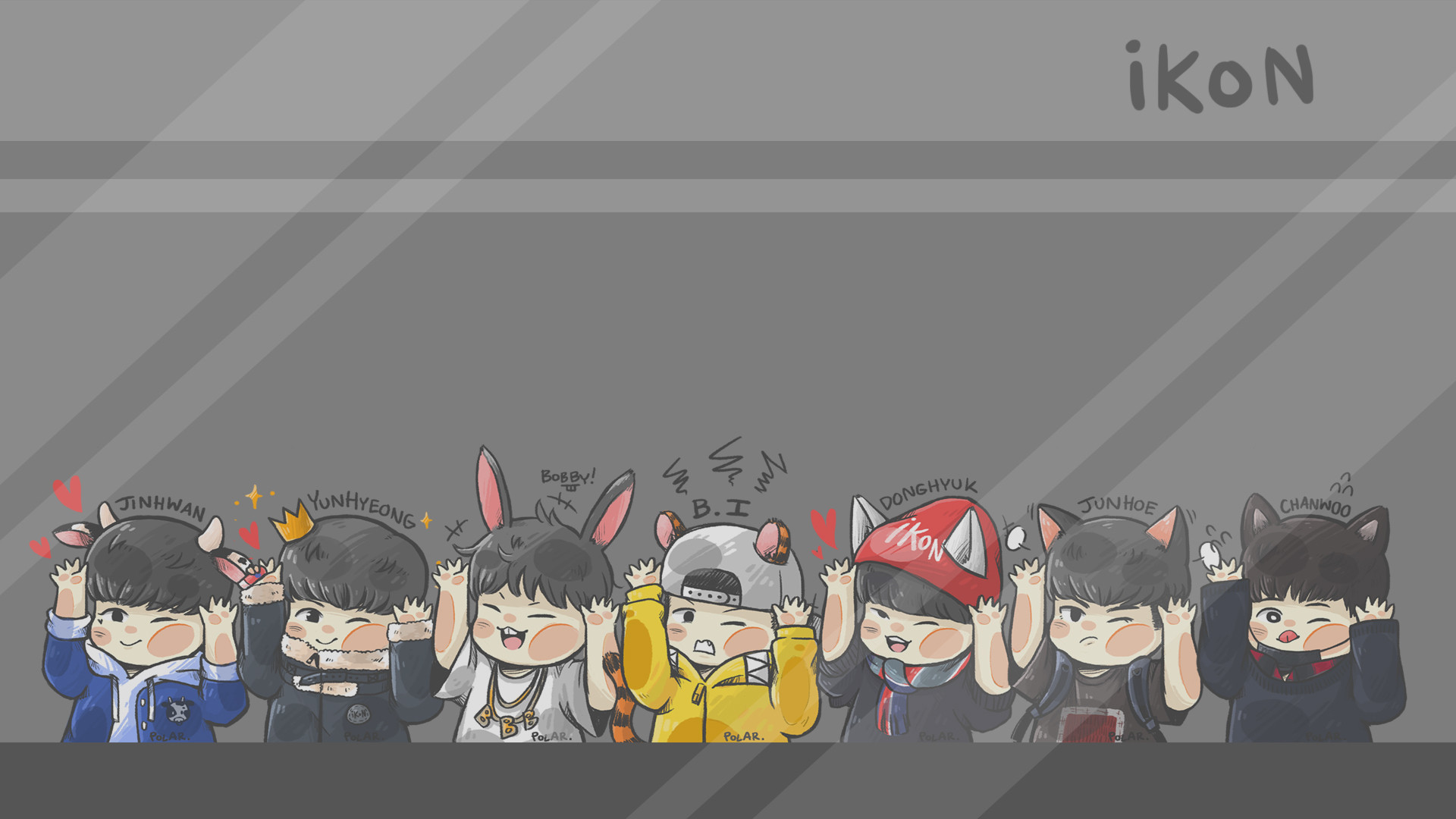 1920x1080 Don't know if this counts but I used this iKON fanart wallpaper for a while