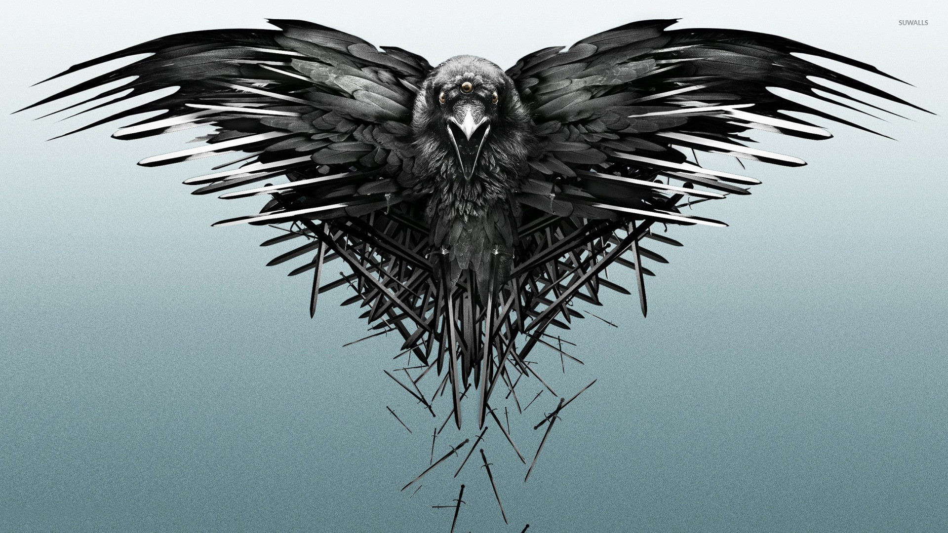 1920x1080 The three-eyed raven - Game of Thrones wallpaper