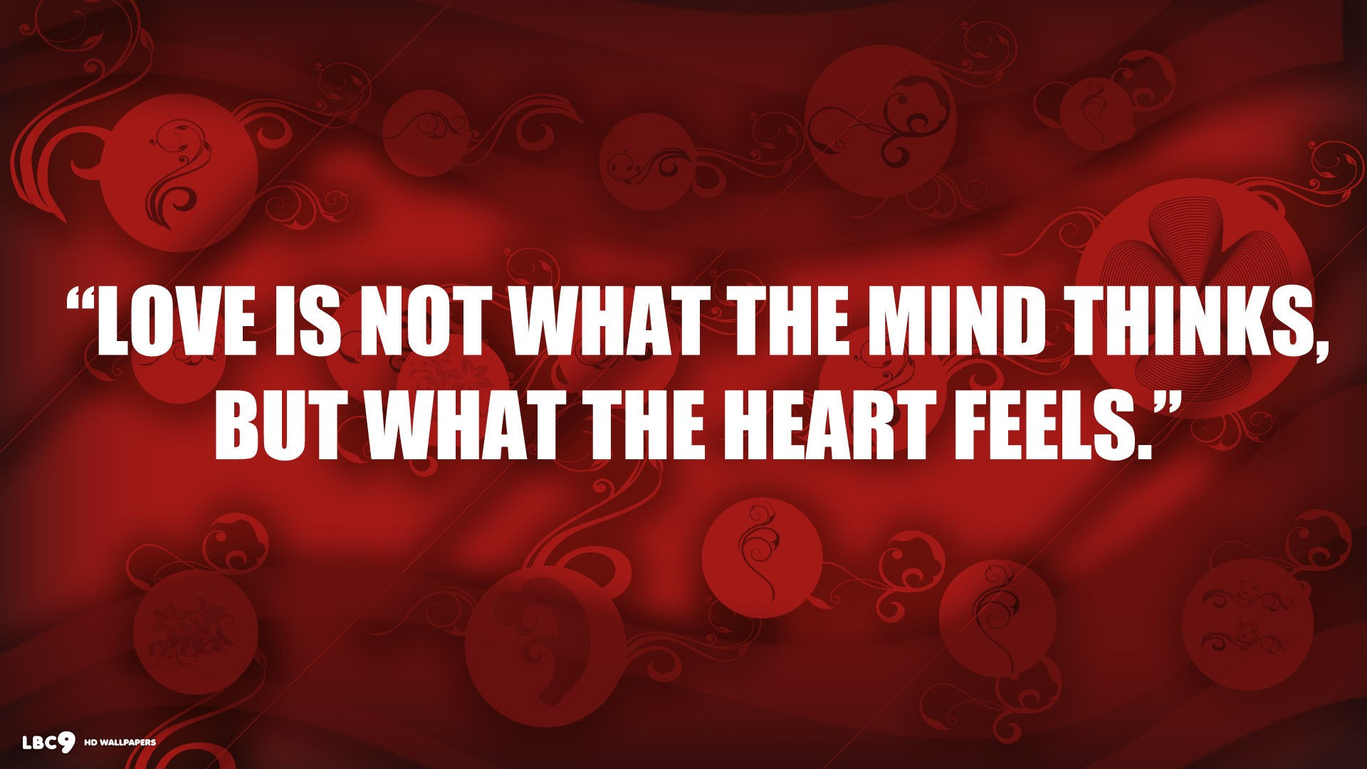 1920x1080 love quote what heart feels red hd wallpaper