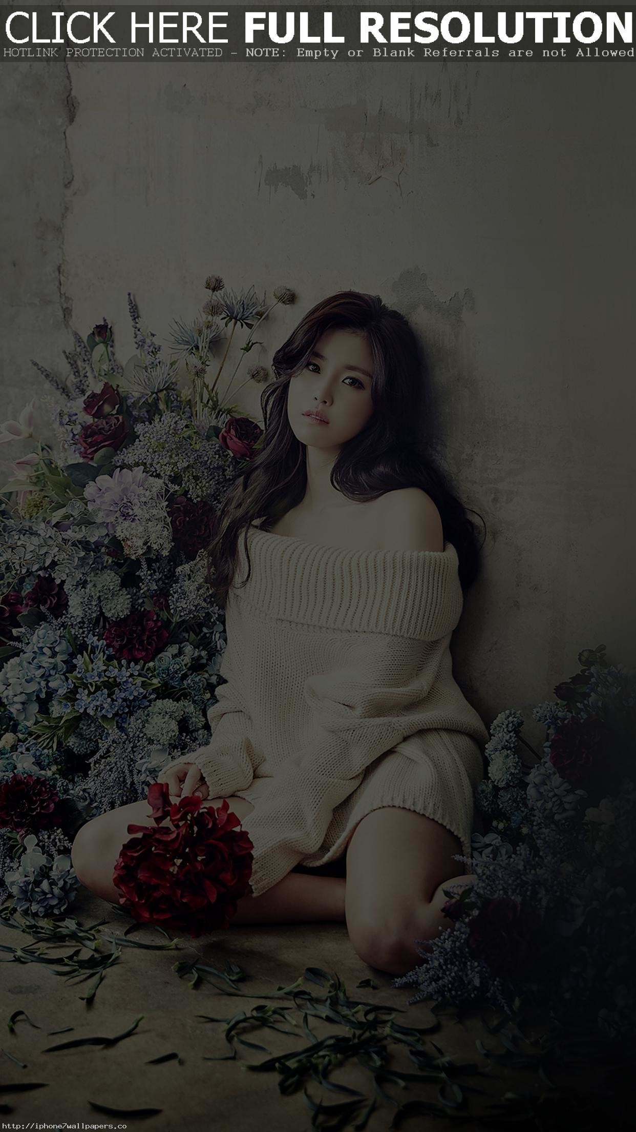 1242x2208 Flower Girl Hyosung Girl Kpop Celebrity Android wallpaper - Android HD  wallpapers
