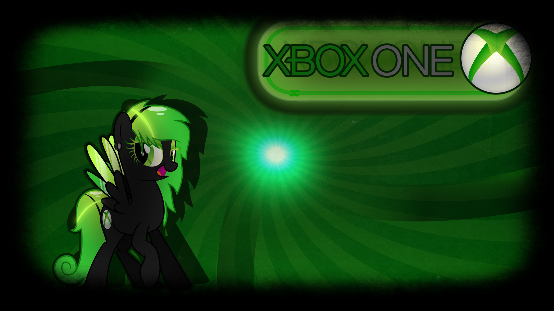 1920x1080 ... Console Pony: Xbox One Wallpaper by XBoomdiersX
