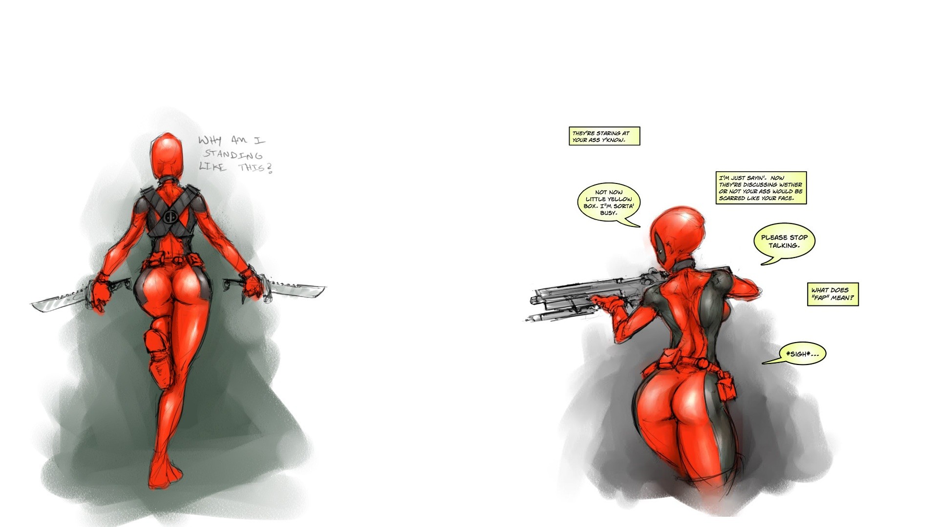 1920x1080 Funny Deadpool wallpaper for your phone : Marvel ...