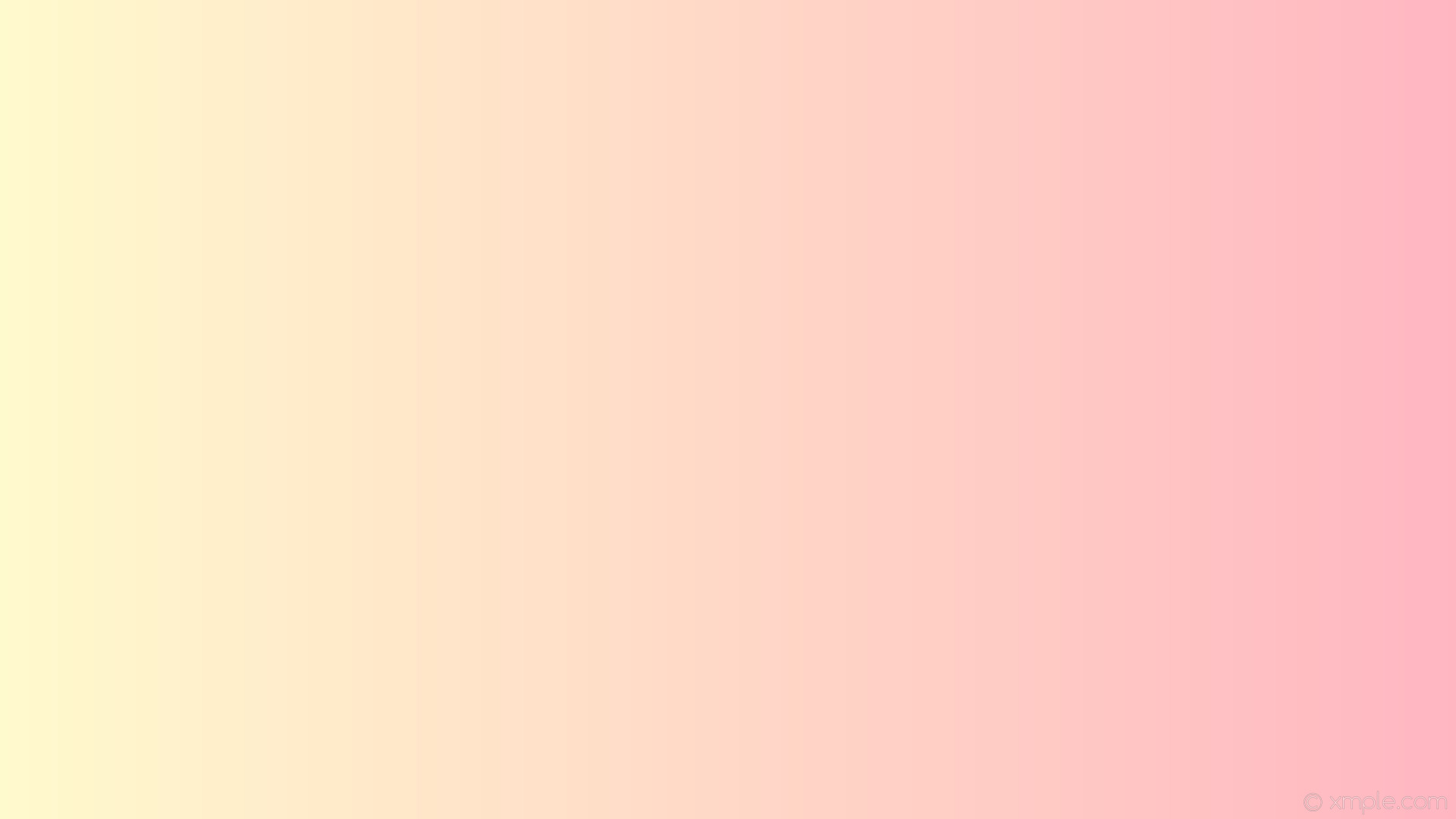 1920x1080 wallpaper yellow pink gradient linear light pink lemon chiffon #ffb6c1  #fffacd 0Â°