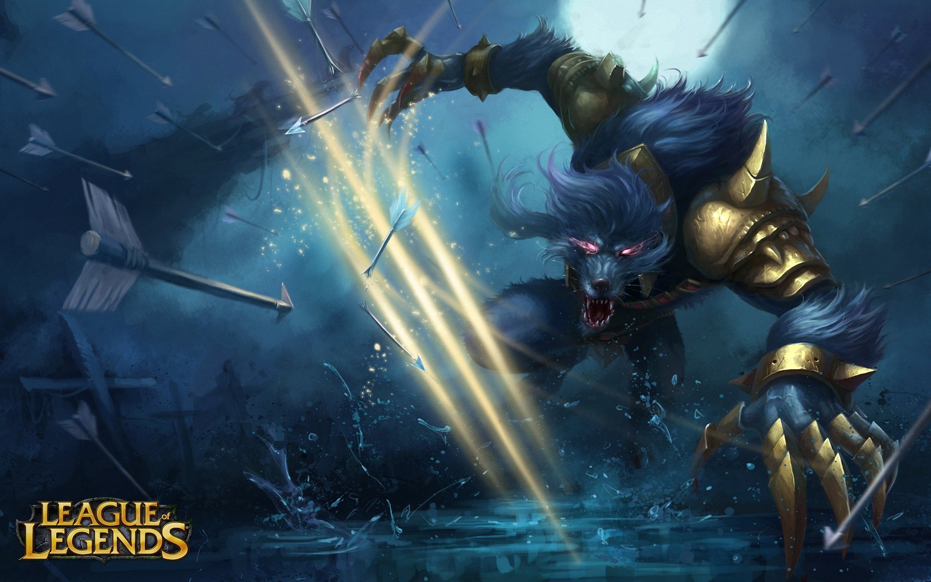 1920x1200 Wide League of Legends Warwick wallpapers and stock photos