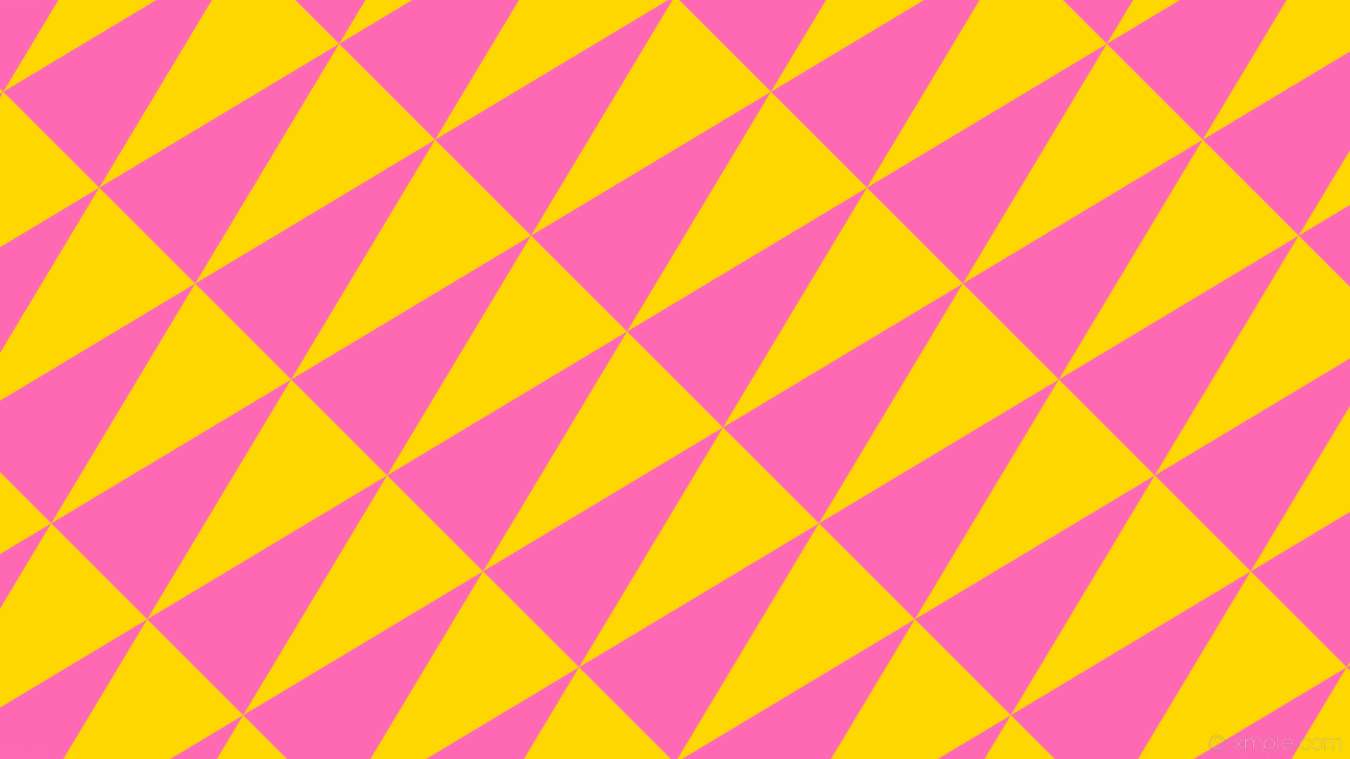 1920x1080 wallpaper pink yellow triangle gold hot pink #ffd700 #ff69b4 315Â° 193px  772px